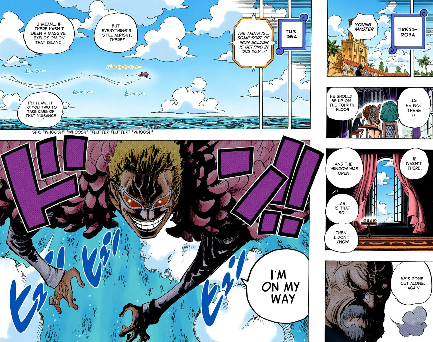 Halaman dari One Piece (Official Colored) Chapter 694