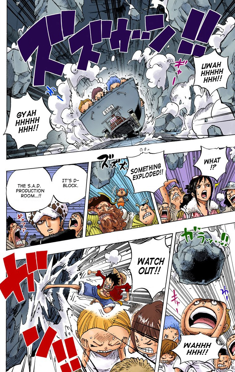Halaman dari One Piece (Official Colored) Chapter 694