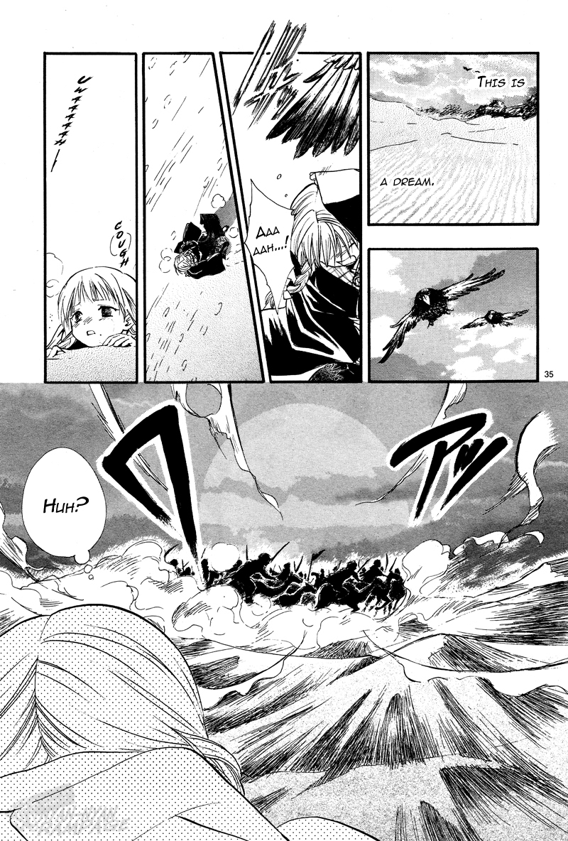 Halaman dari Fushigi Yuugi - Byakko Senki Chapter 1