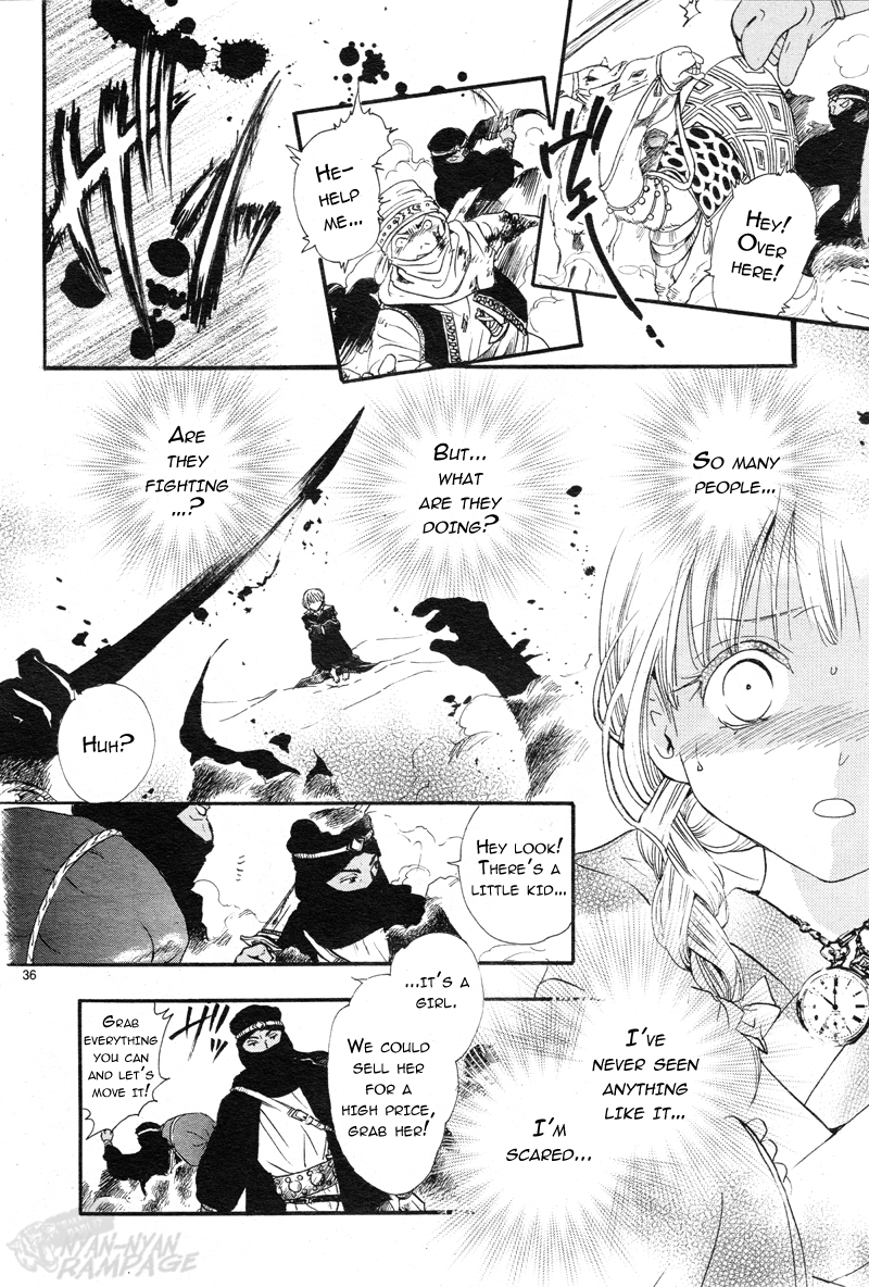 Halaman dari Fushigi Yuugi - Byakko Senki Chapter 1