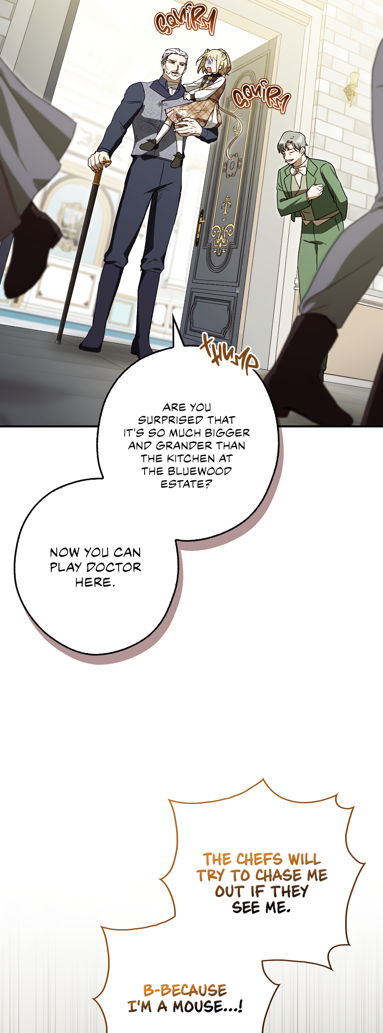 Halaman dari Cinderella's Pocket-Sized Protector Chapter 12