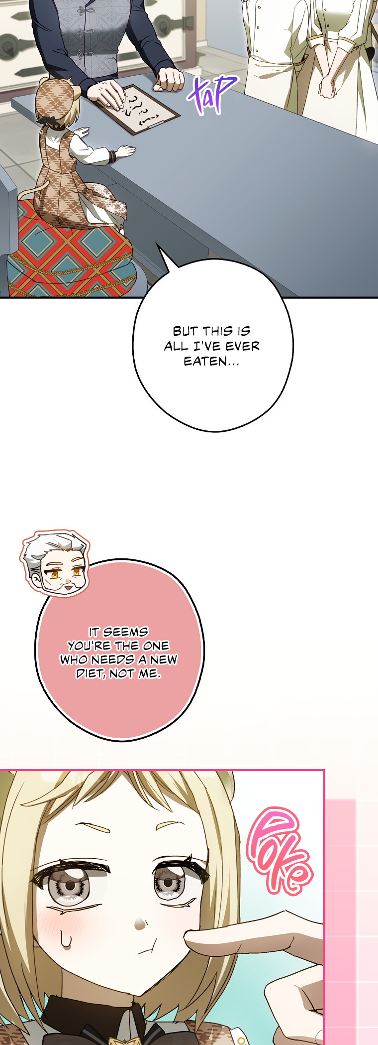 Halaman dari Cinderella's Pocket-Sized Protector Chapter 12