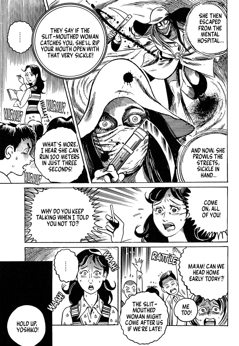 Halaman dari The Slit-Mouthed Woman Appeared! Chapter 2