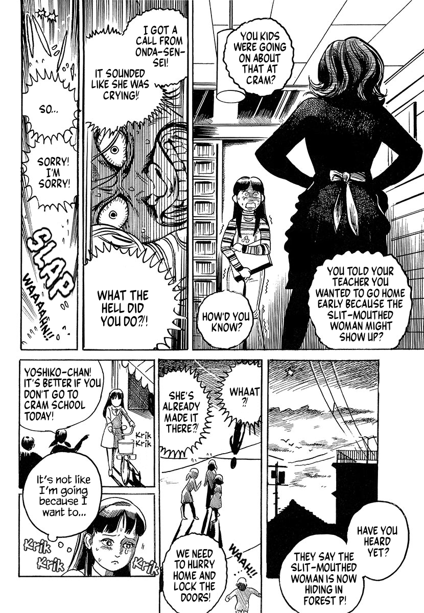 Halaman dari The Slit-Mouthed Woman Appeared! Chapter 2