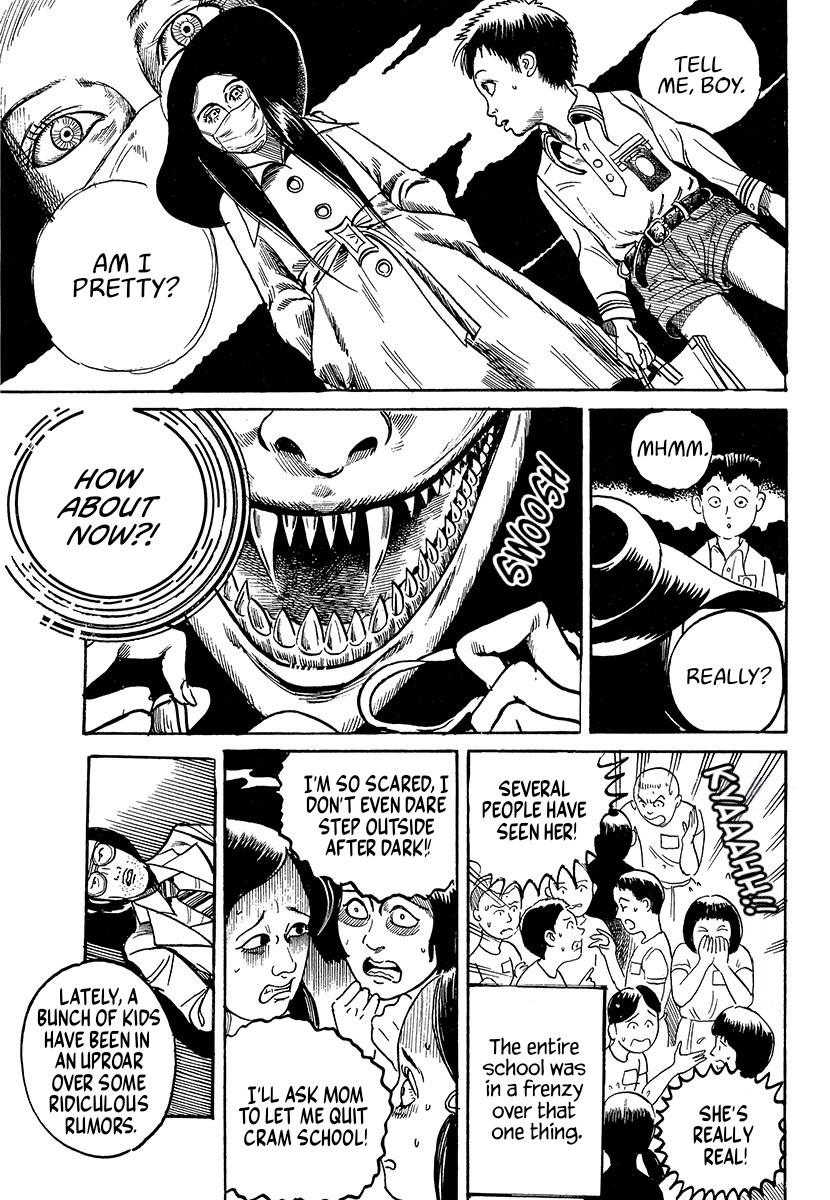 Halaman dari The Slit-Mouthed Woman Appeared! Chapter 2