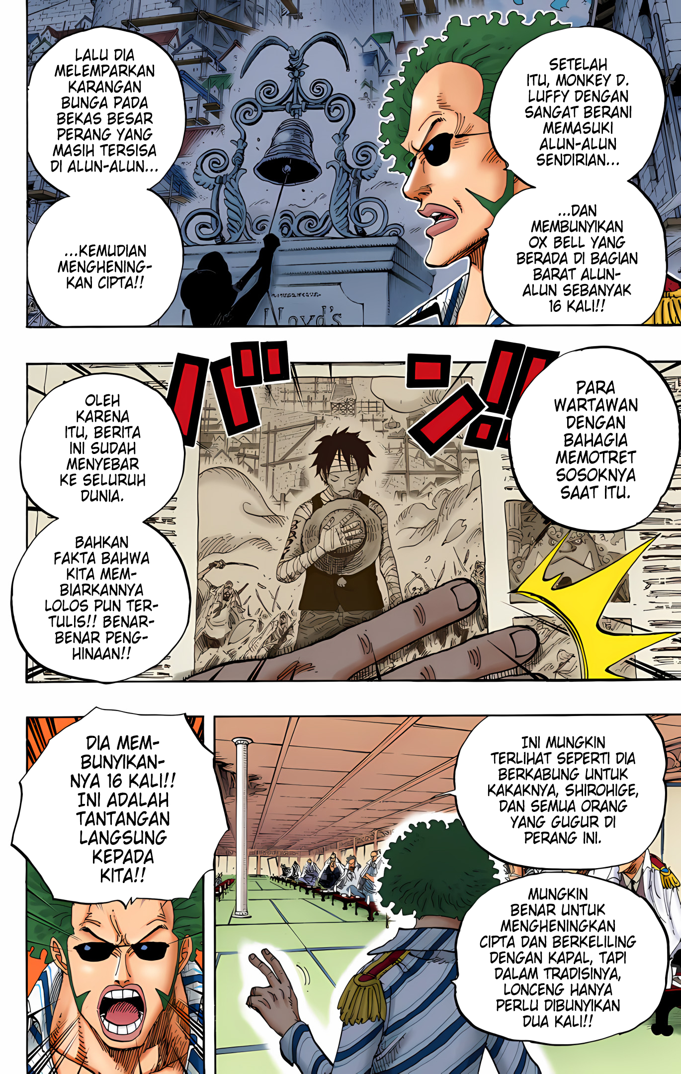 One Piece (Official Colored) Chapter 594 - halaman 9