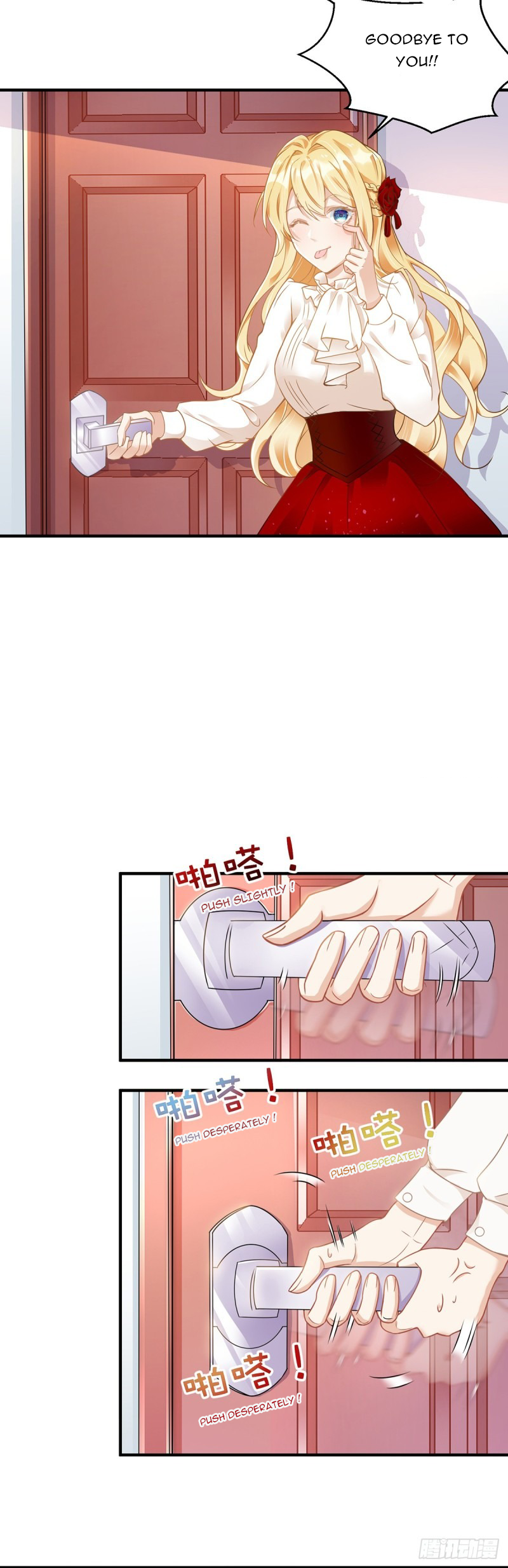 Halaman dari Little Twin Matchmakers Chapter 7