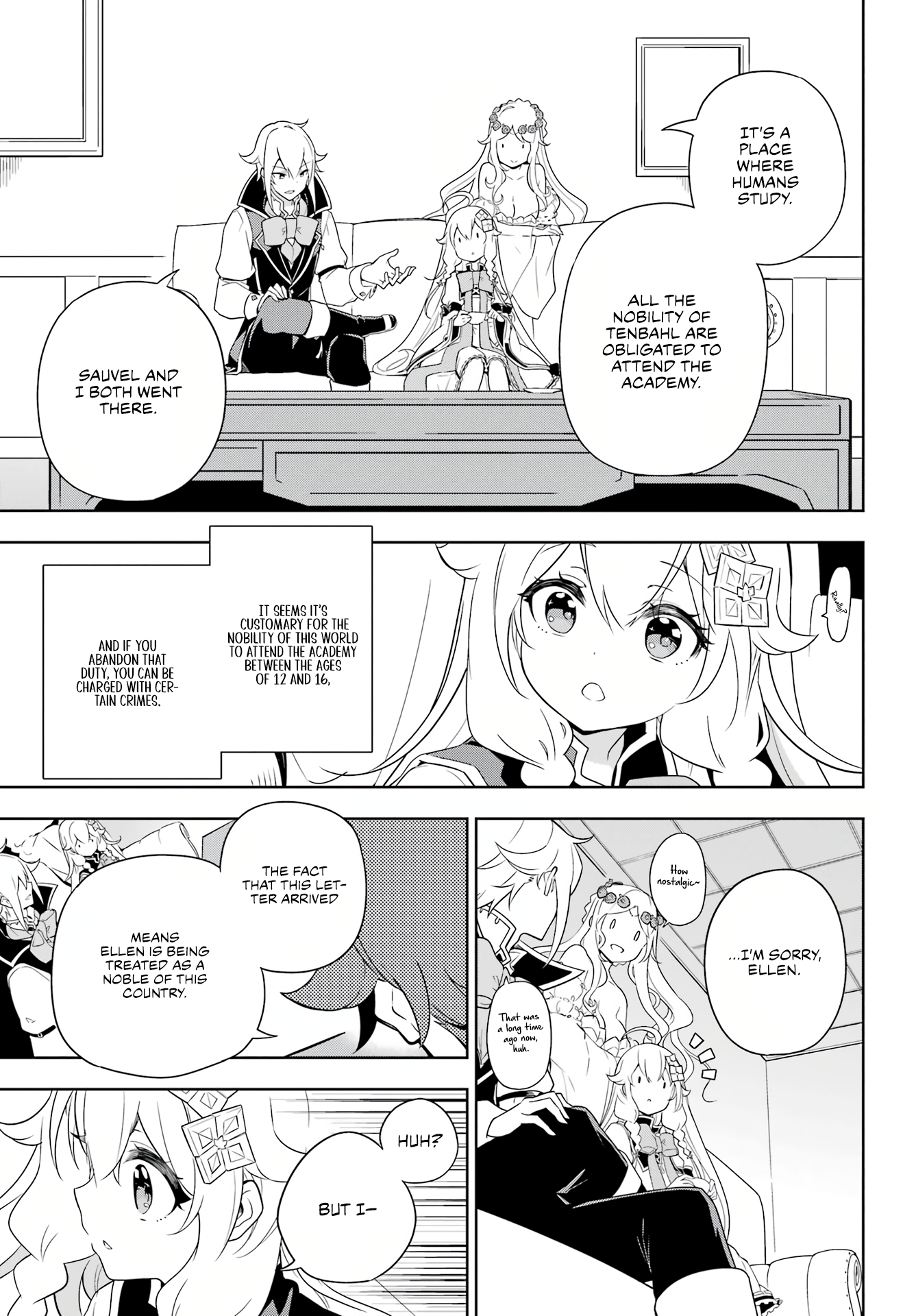 Reincarnated as the Daughter of the Legendary Hero and the Queen of Spirits Chapter 40 Page 6