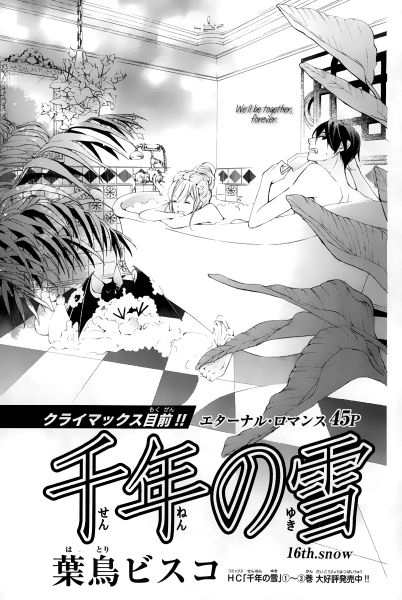 Halaman dari Sennen no Yuki Chapter 16