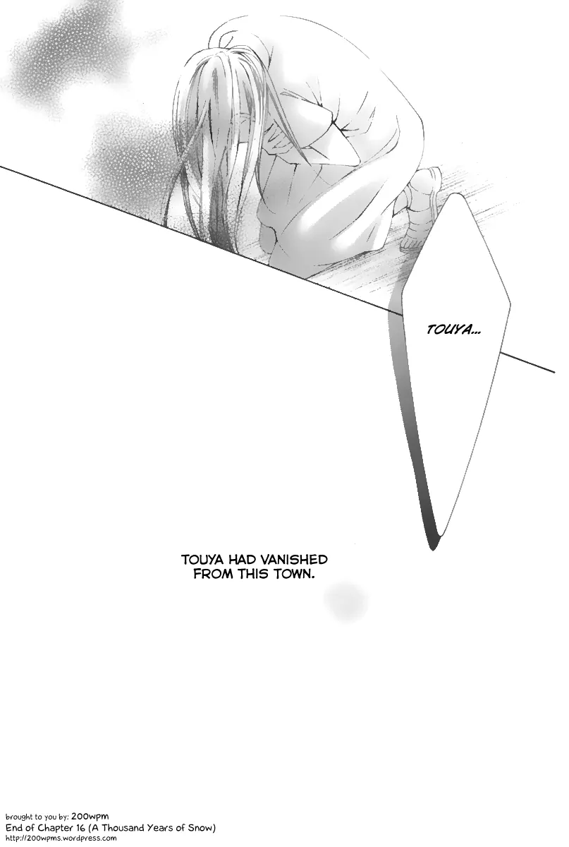 Halaman dari Sennen no Yuki Chapter 16