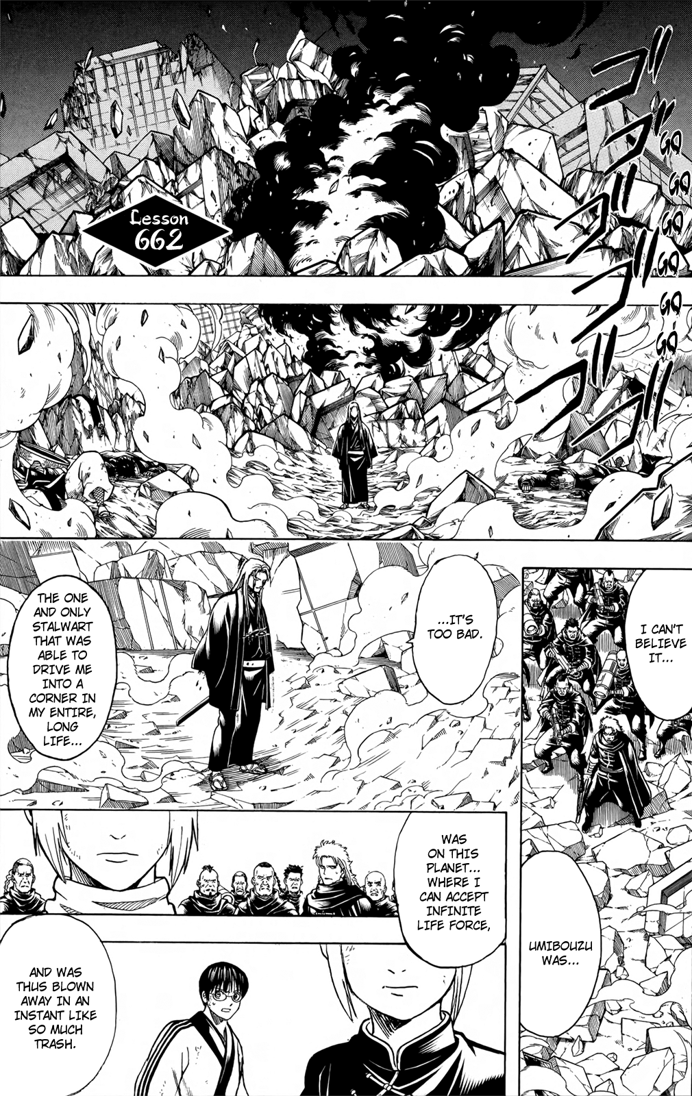 Halaman dari Gintama Chapter 662