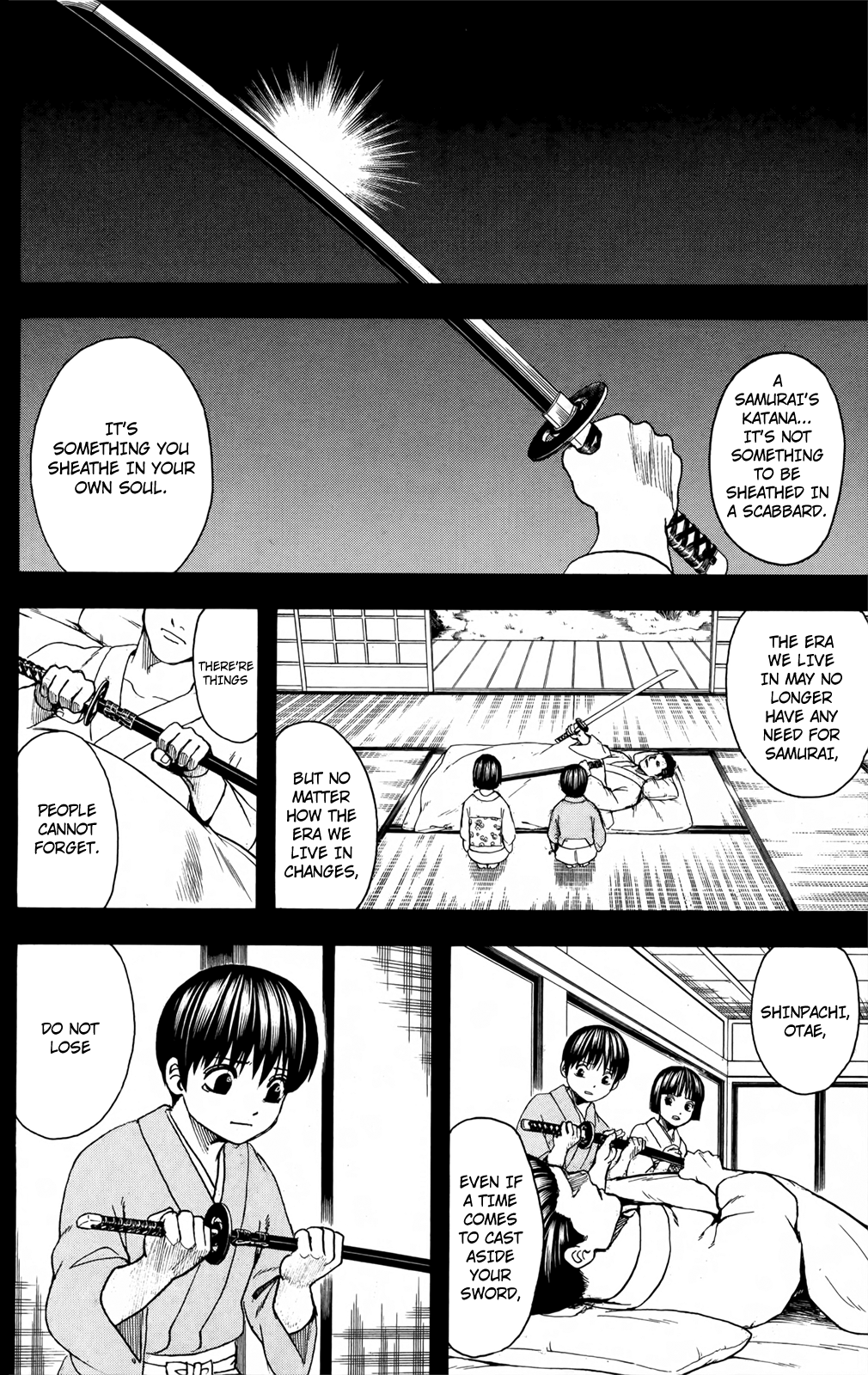 Halaman dari Gintama Chapter 662