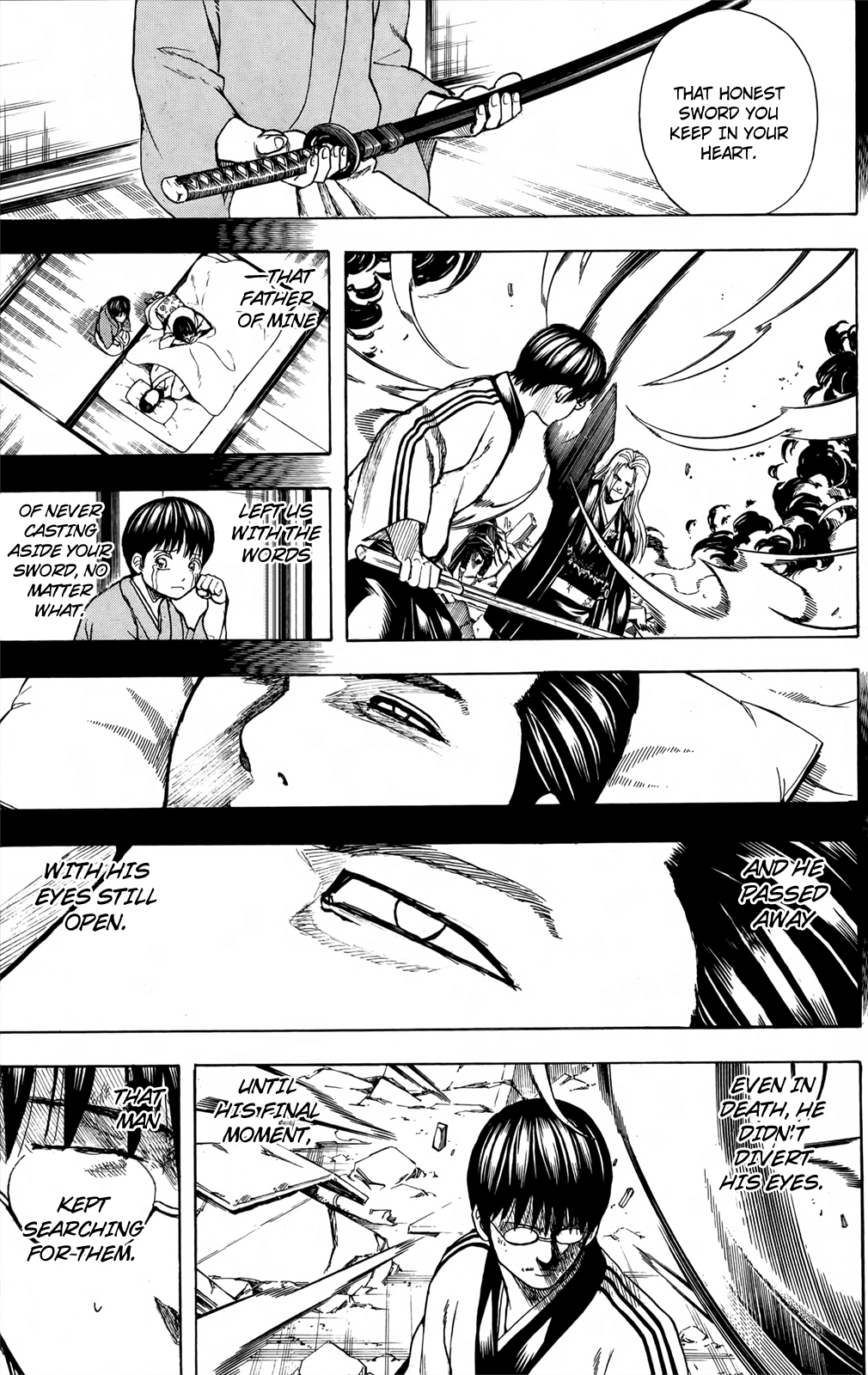 Halaman dari Gintama Chapter 662