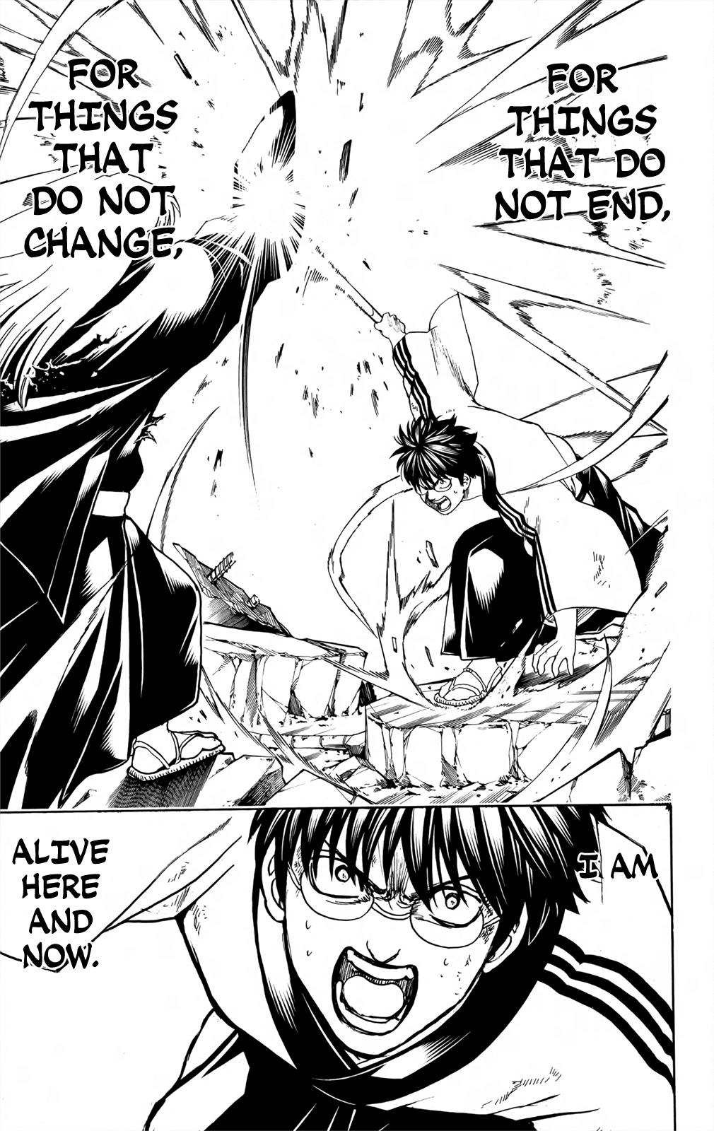 Halaman dari Gintama Chapter 662