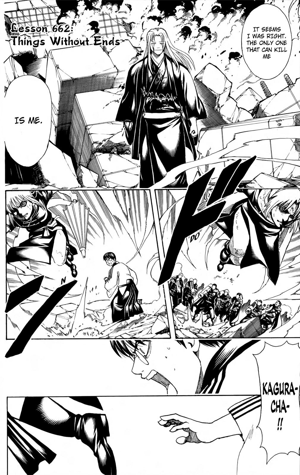 Halaman dari Gintama Chapter 662