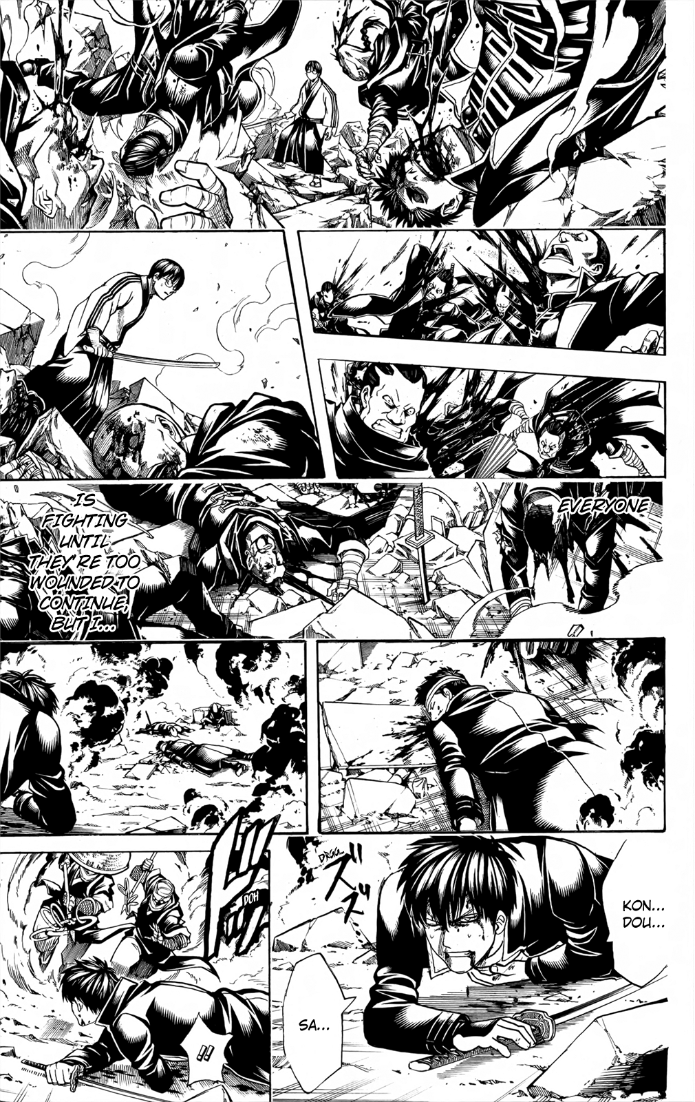 Halaman dari Gintama Chapter 662