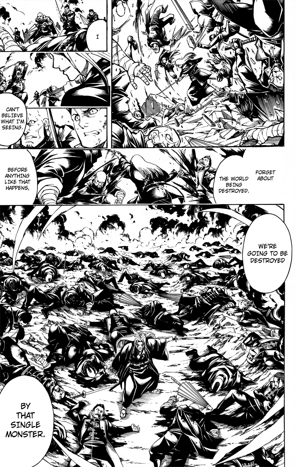 Halaman dari Gintama Chapter 662