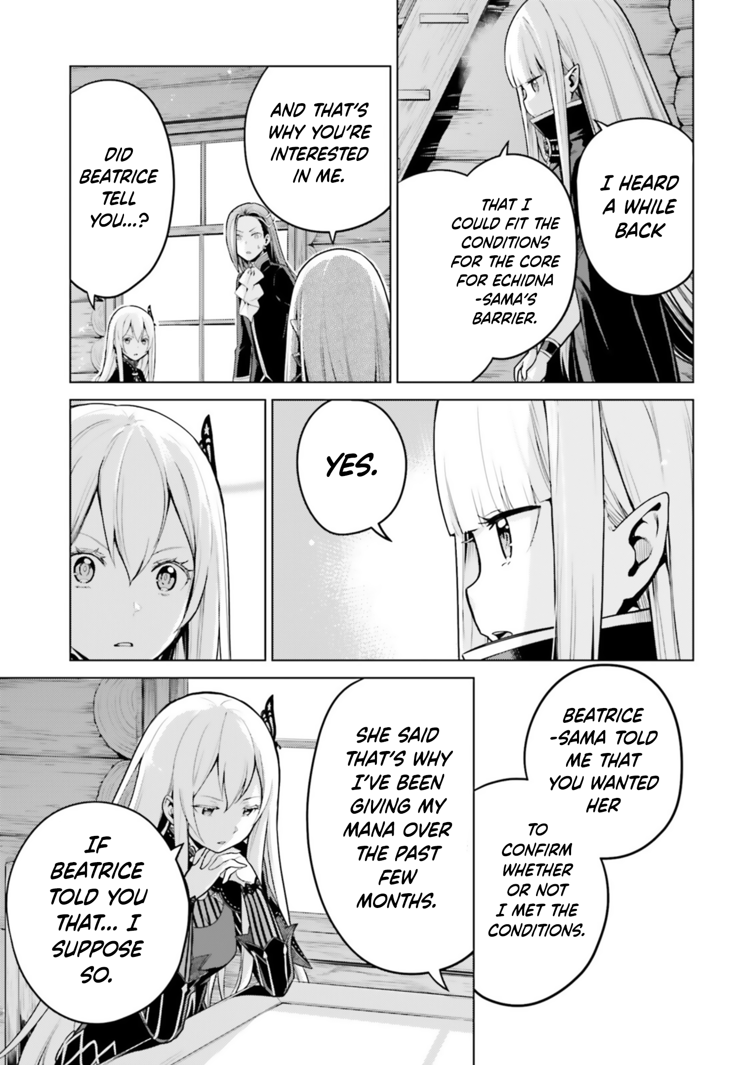 Halaman dari Re:Zero kara Hajimeru Isekai Seikatsu: Dai 4-shou—Seiiki to Gouyoku no Majo Chapter 54