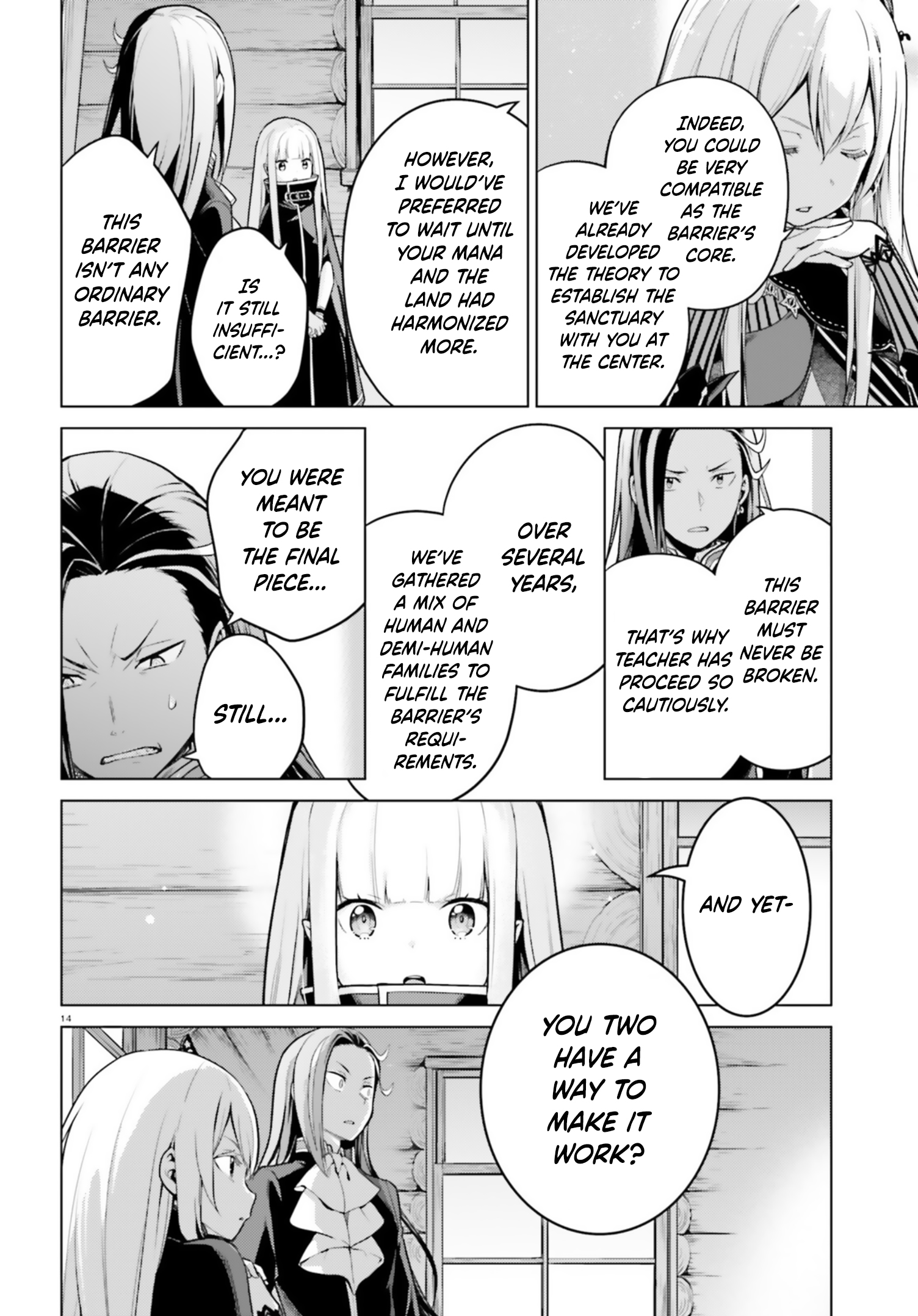Halaman dari Re:Zero kara Hajimeru Isekai Seikatsu: Dai 4-shou—Seiiki to Gouyoku no Majo Chapter 54