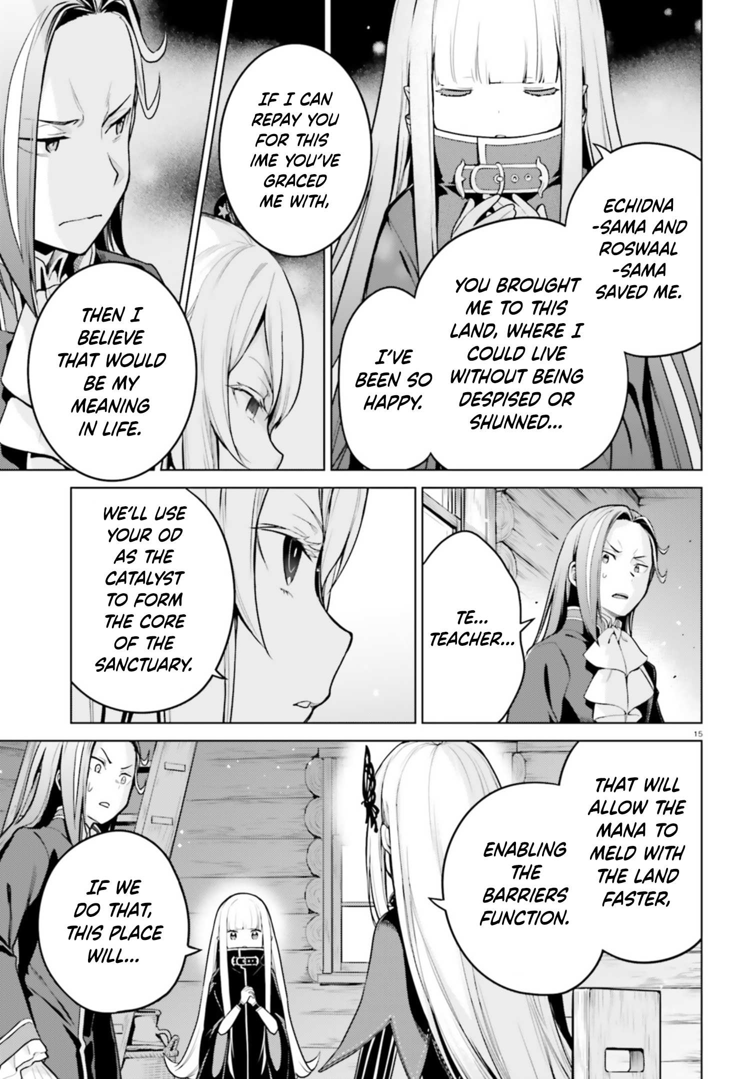 Halaman dari Re:Zero kara Hajimeru Isekai Seikatsu: Dai 4-shou—Seiiki to Gouyoku no Majo Chapter 54