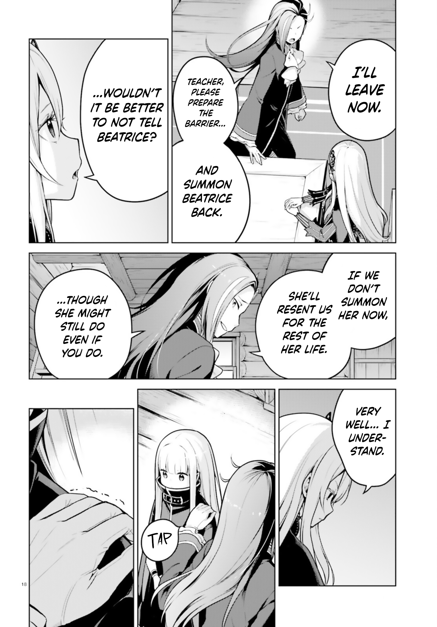 Halaman dari Re:Zero kara Hajimeru Isekai Seikatsu: Dai 4-shou—Seiiki to Gouyoku no Majo Chapter 54