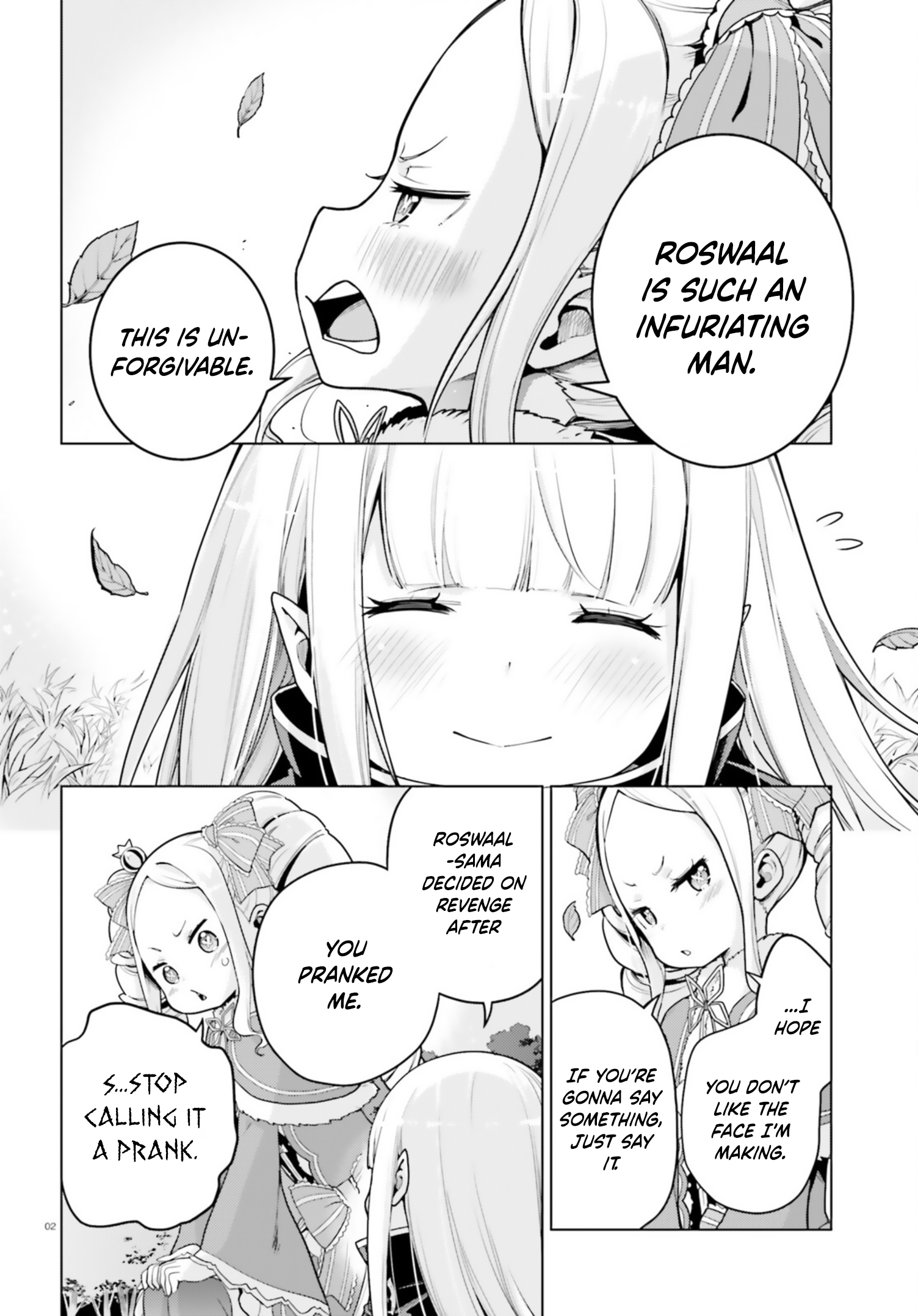 Halaman dari Re:Zero kara Hajimeru Isekai Seikatsu: Dai 4-shou—Seiiki to Gouyoku no Majo Chapter 54