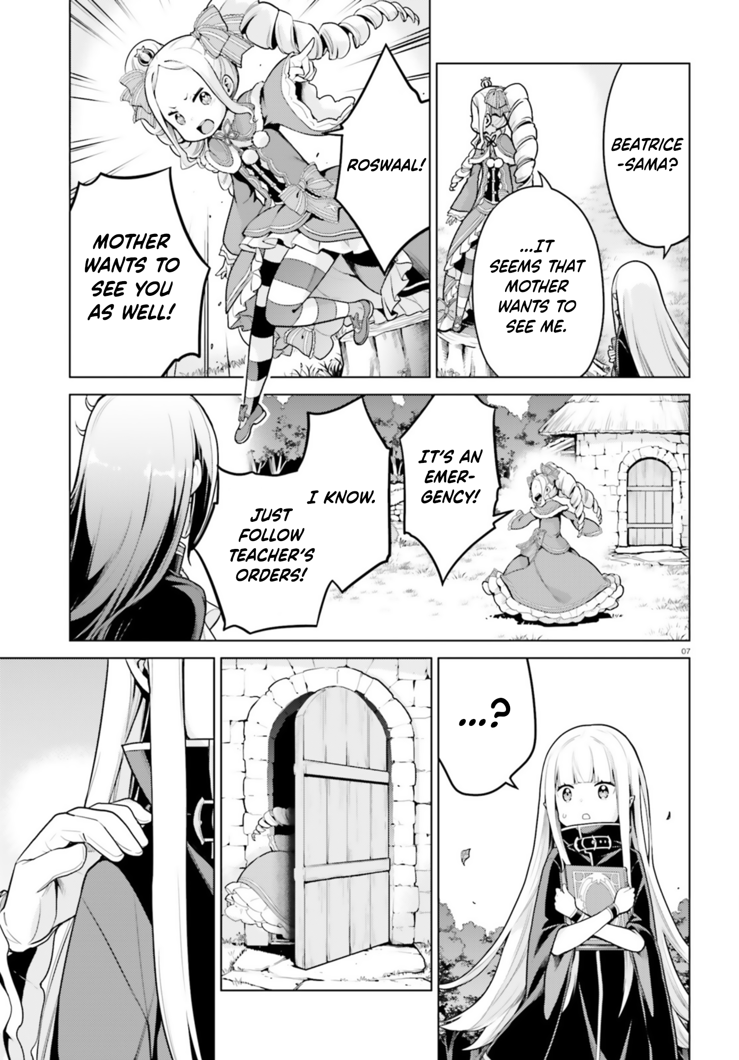 Halaman dari Re:Zero kara Hajimeru Isekai Seikatsu: Dai 4-shou—Seiiki to Gouyoku no Majo Chapter 54
