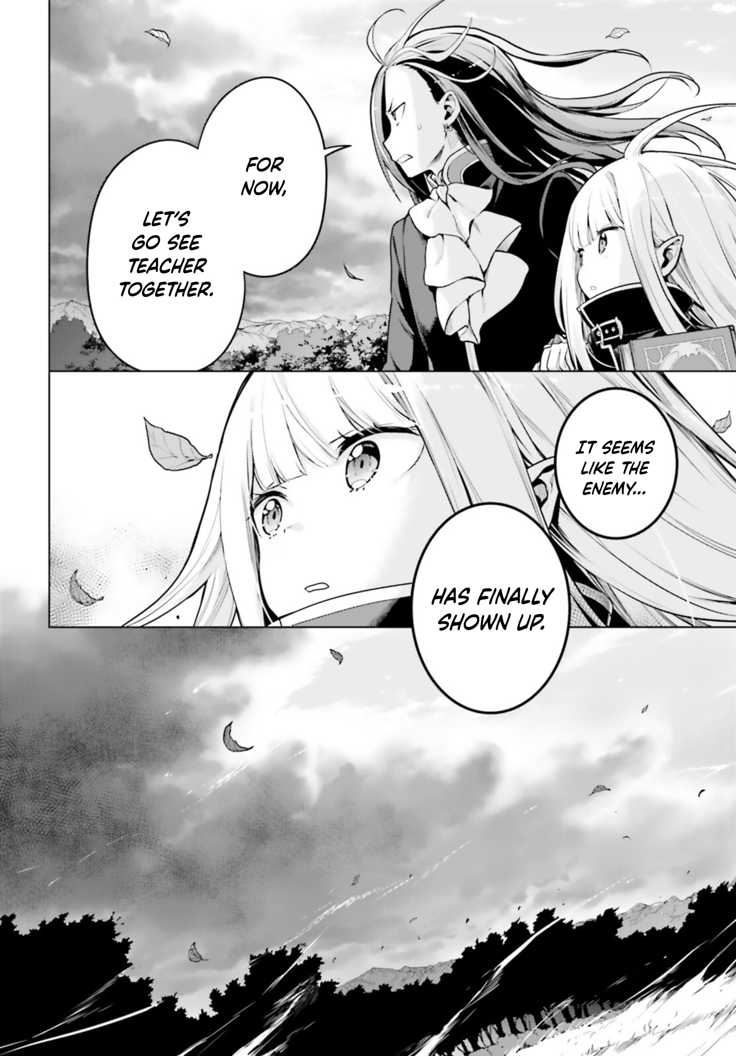 Halaman dari Re:Zero kara Hajimeru Isekai Seikatsu: Dai 4-shou—Seiiki to Gouyoku no Majo Chapter 54