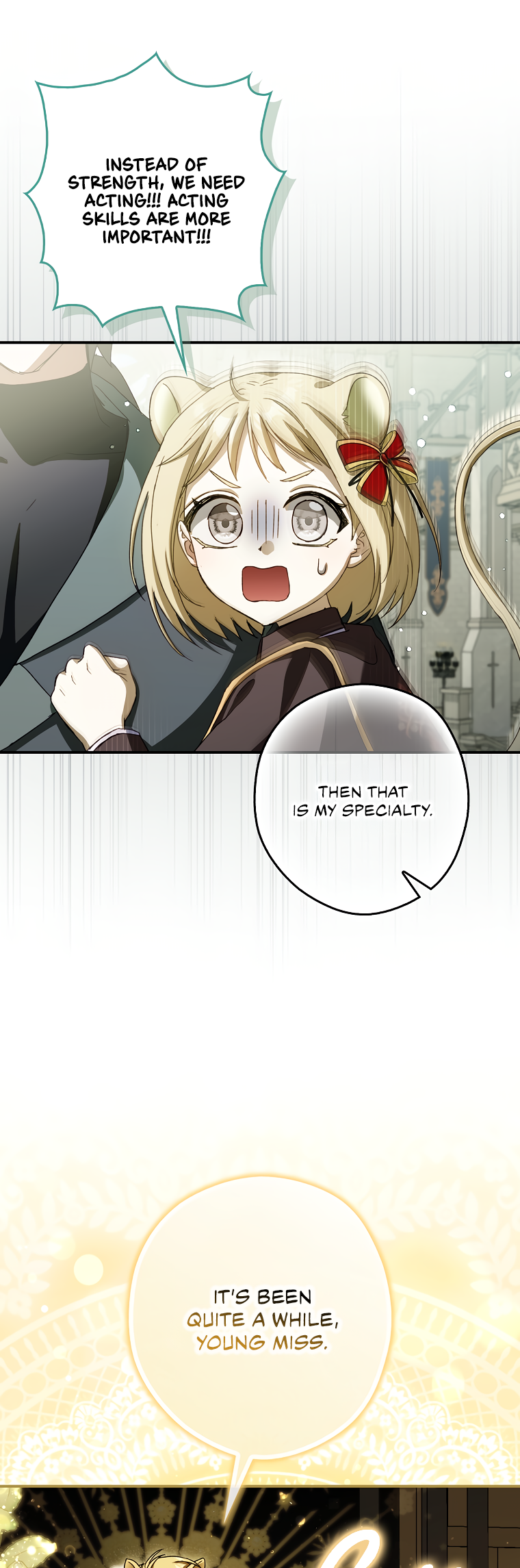 Halaman dari Cinderella's Pocket-Sized Protector Chapter 18