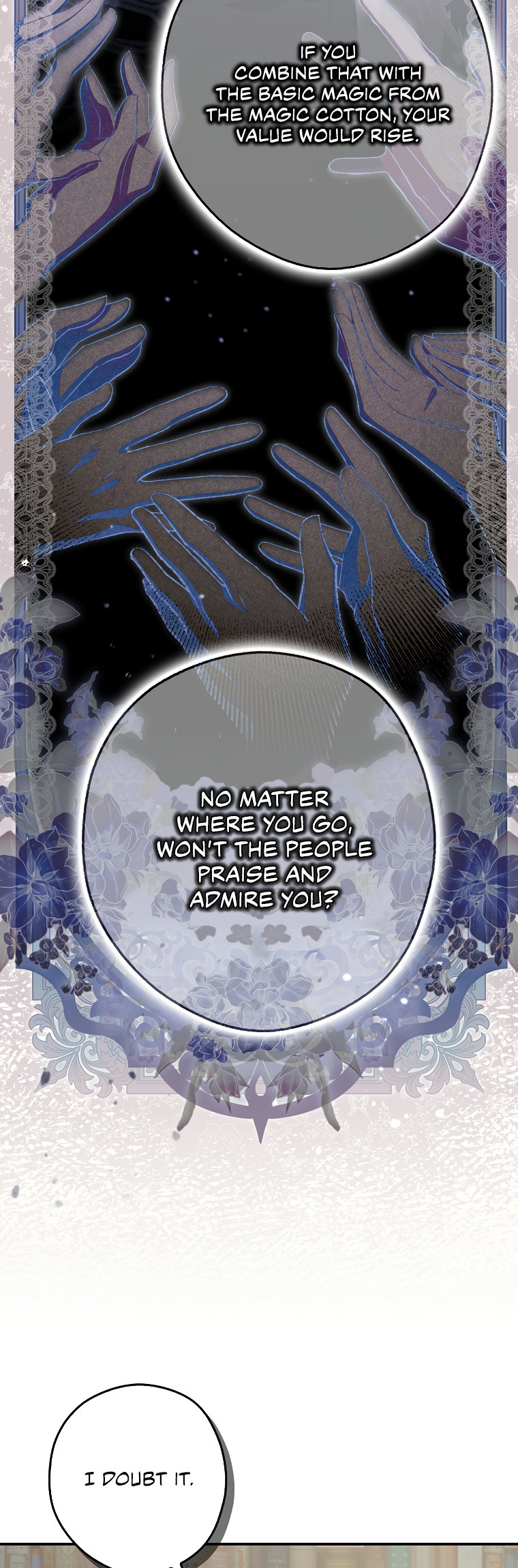 Halaman dari Cinderella's Pocket-Sized Protector Chapter 18