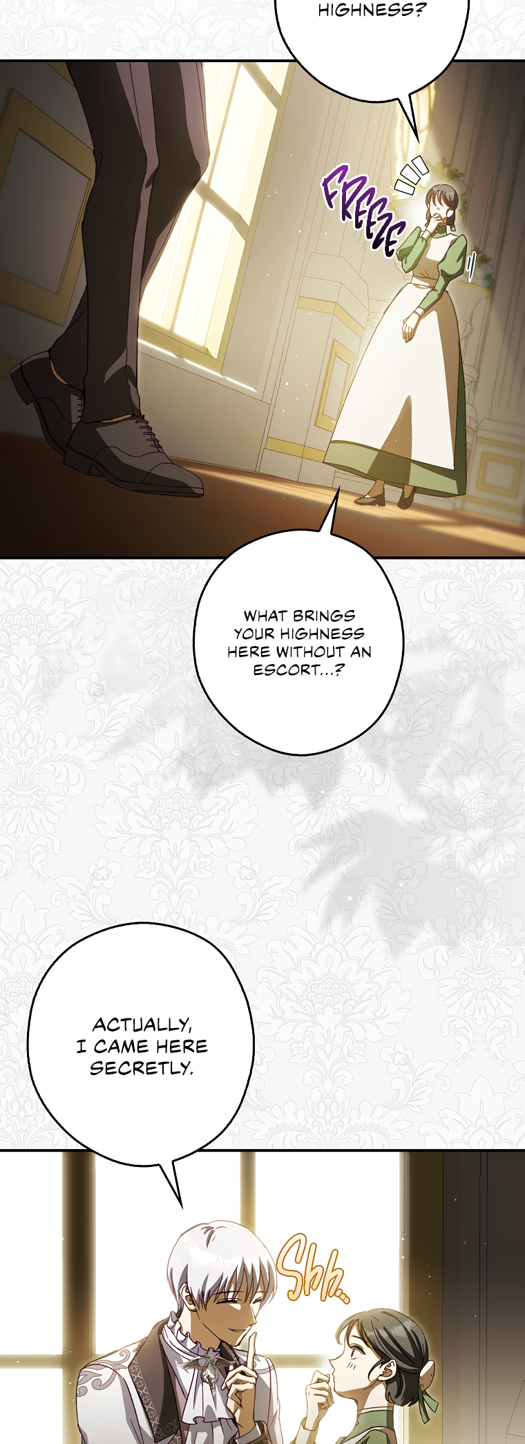 Halaman dari Cinderella's Pocket-Sized Protector Chapter 18