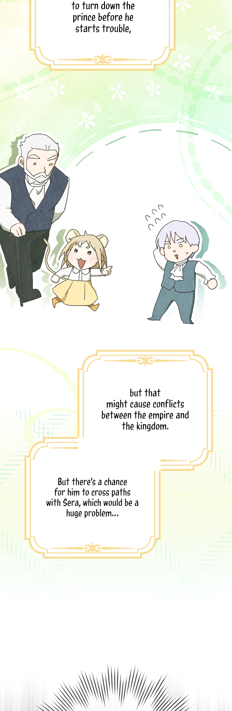 Halaman dari Cinderella's Pocket-Sized Protector Chapter 18