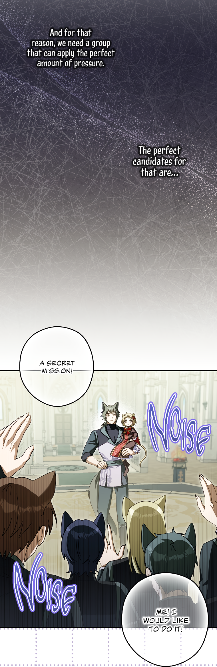 Halaman dari Cinderella's Pocket-Sized Protector Chapter 18