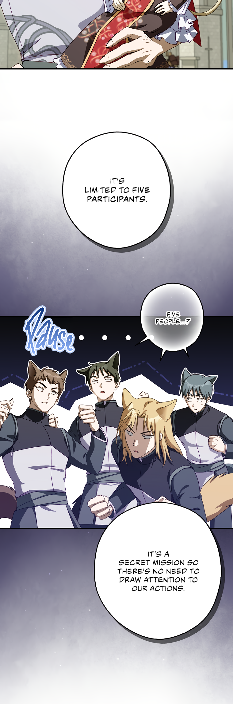 Halaman dari Cinderella's Pocket-Sized Protector Chapter 18