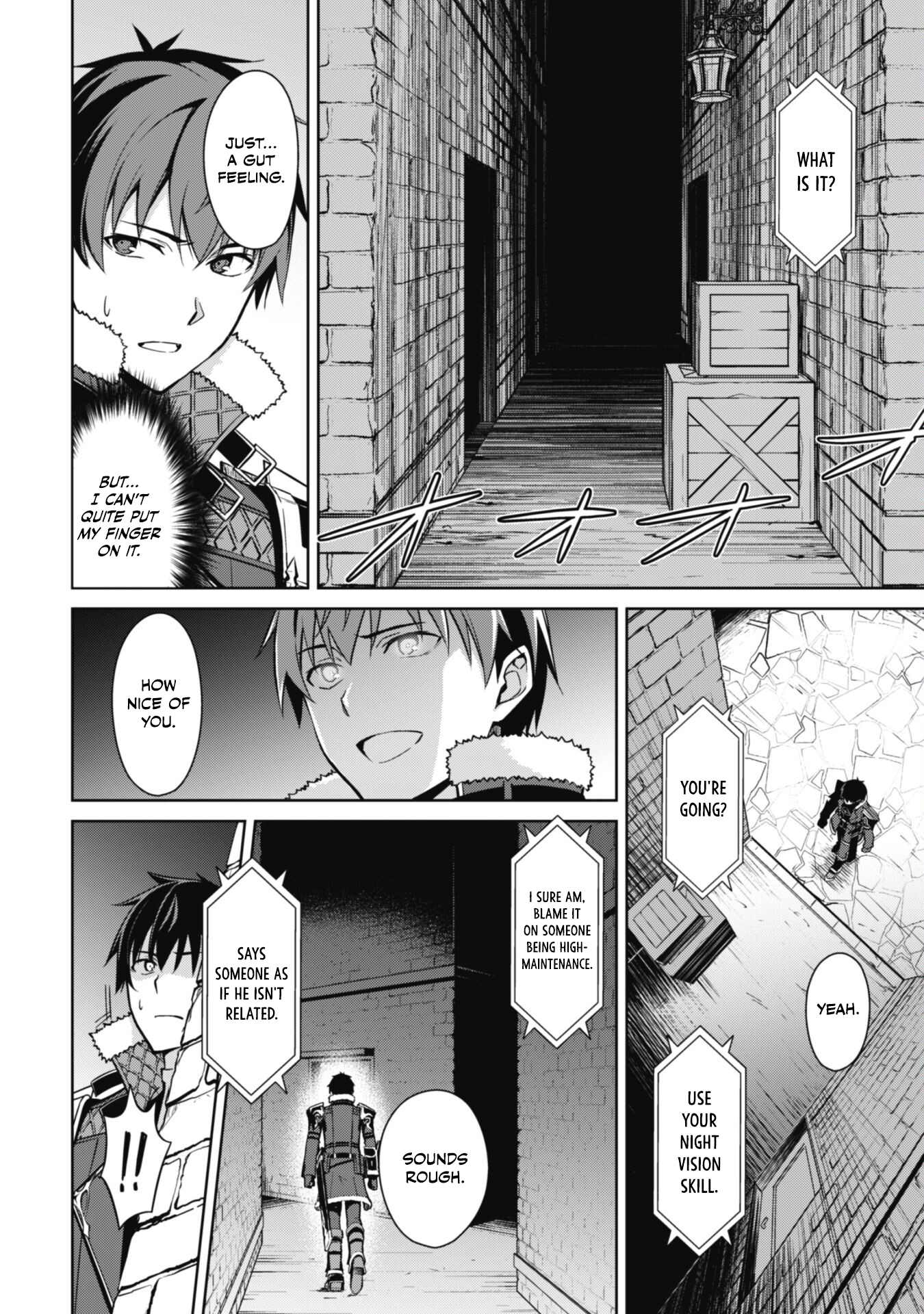 Halaman dari Boushoku no Berserk ~Ore dake Level to Iu Gainen wo Toppa suru~ Chapter 58