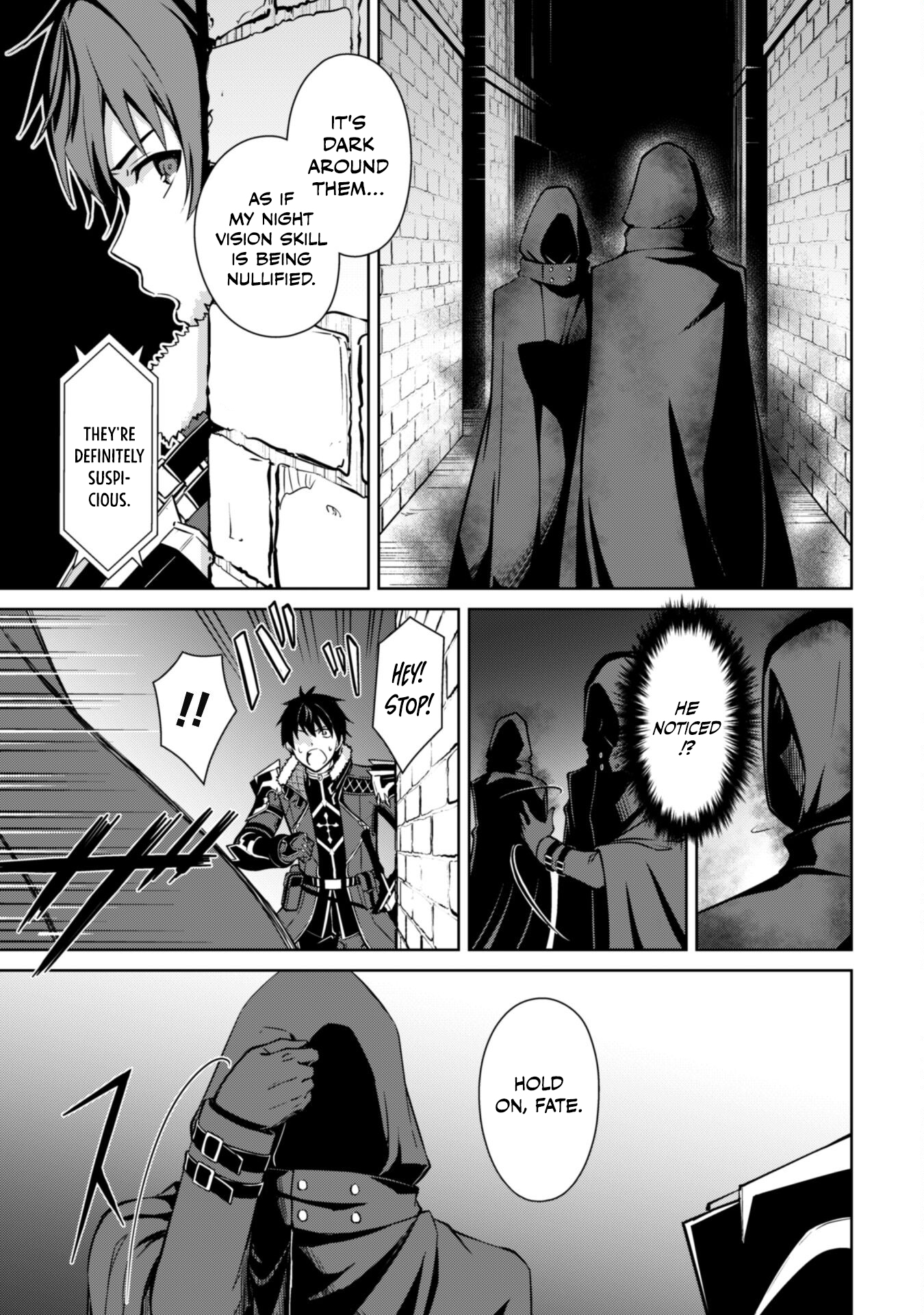 Halaman dari Boushoku no Berserk ~Ore dake Level to Iu Gainen wo Toppa suru~ Chapter 58