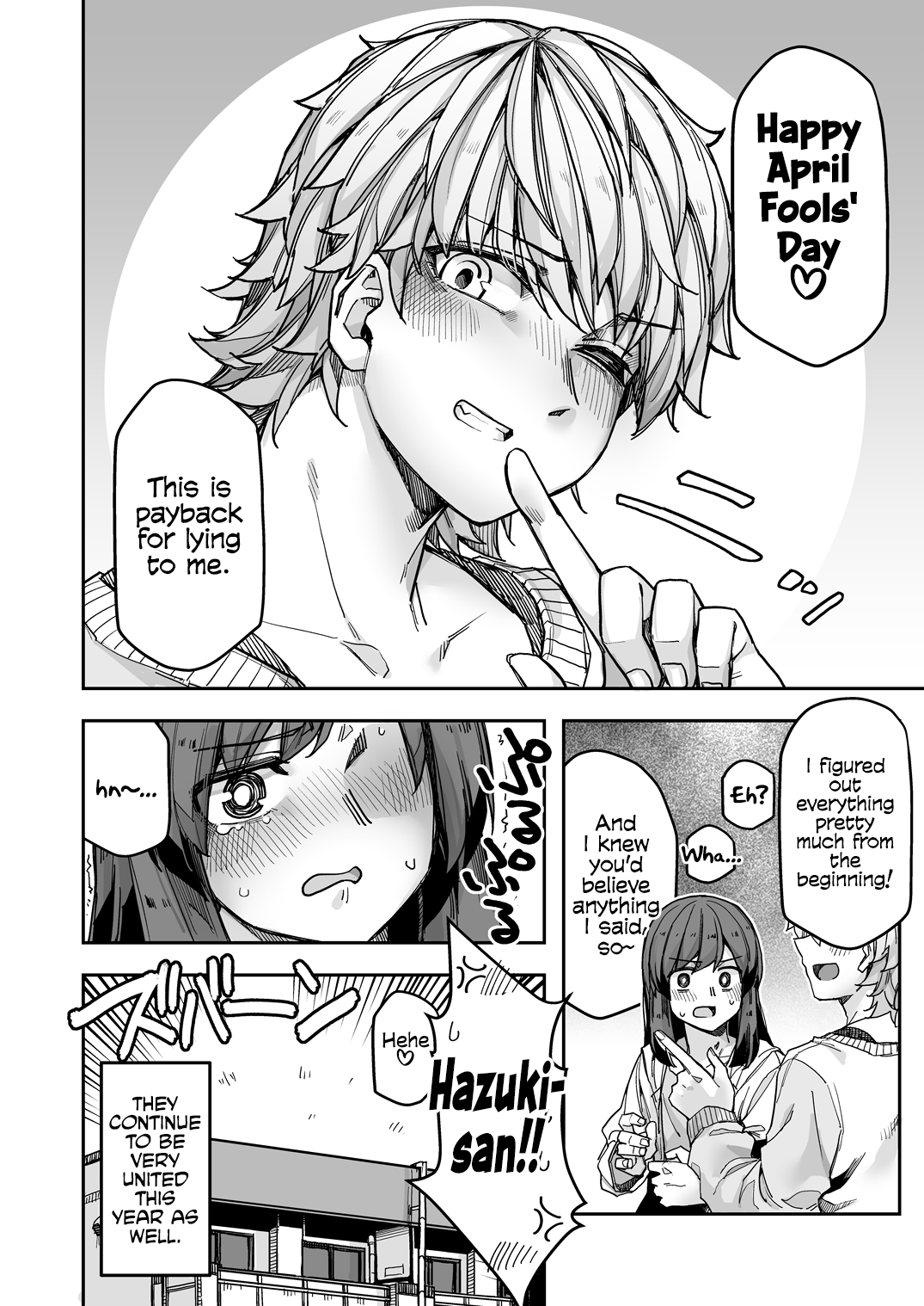 Halaman dari Ikemen Joshi to Josou Danshi Chapter 108