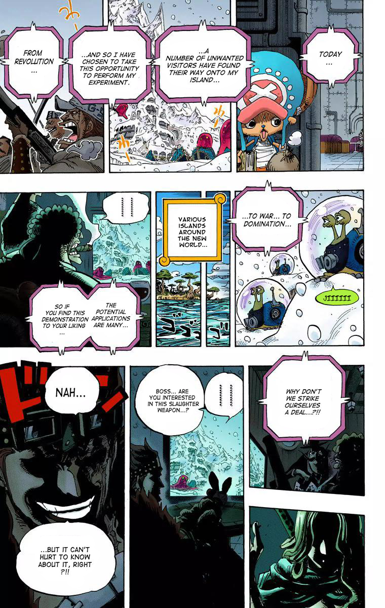 Halaman dari One Piece (Official Colored) Chapter 674