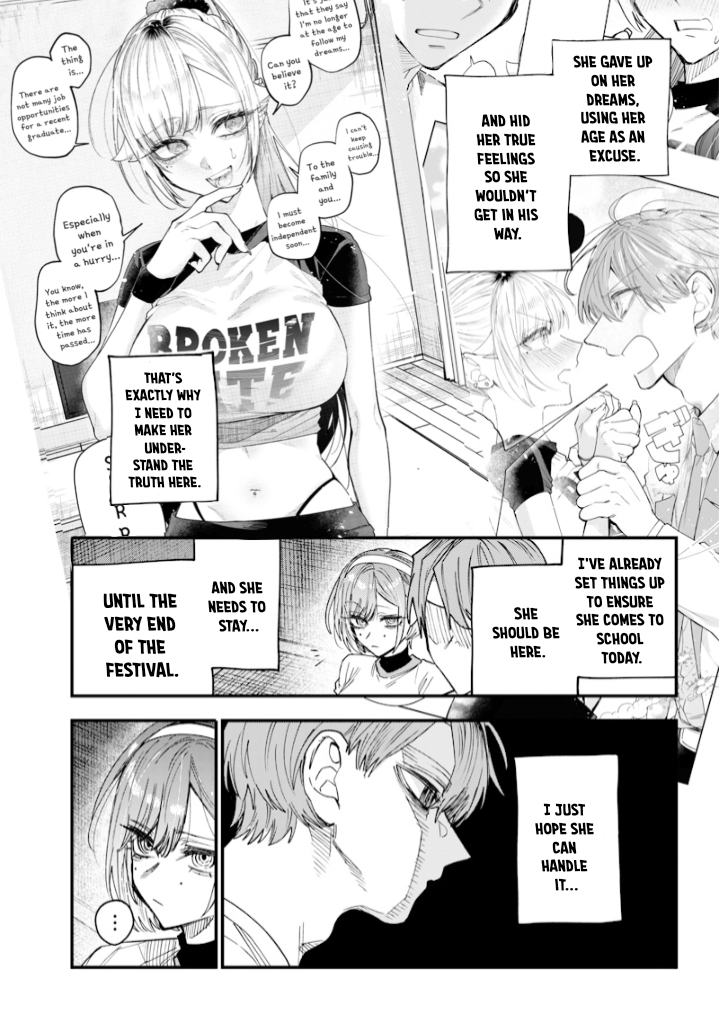 Halaman dari Namaiki na Gal Ane wo Wakaraseru Hanashi Chapter 31