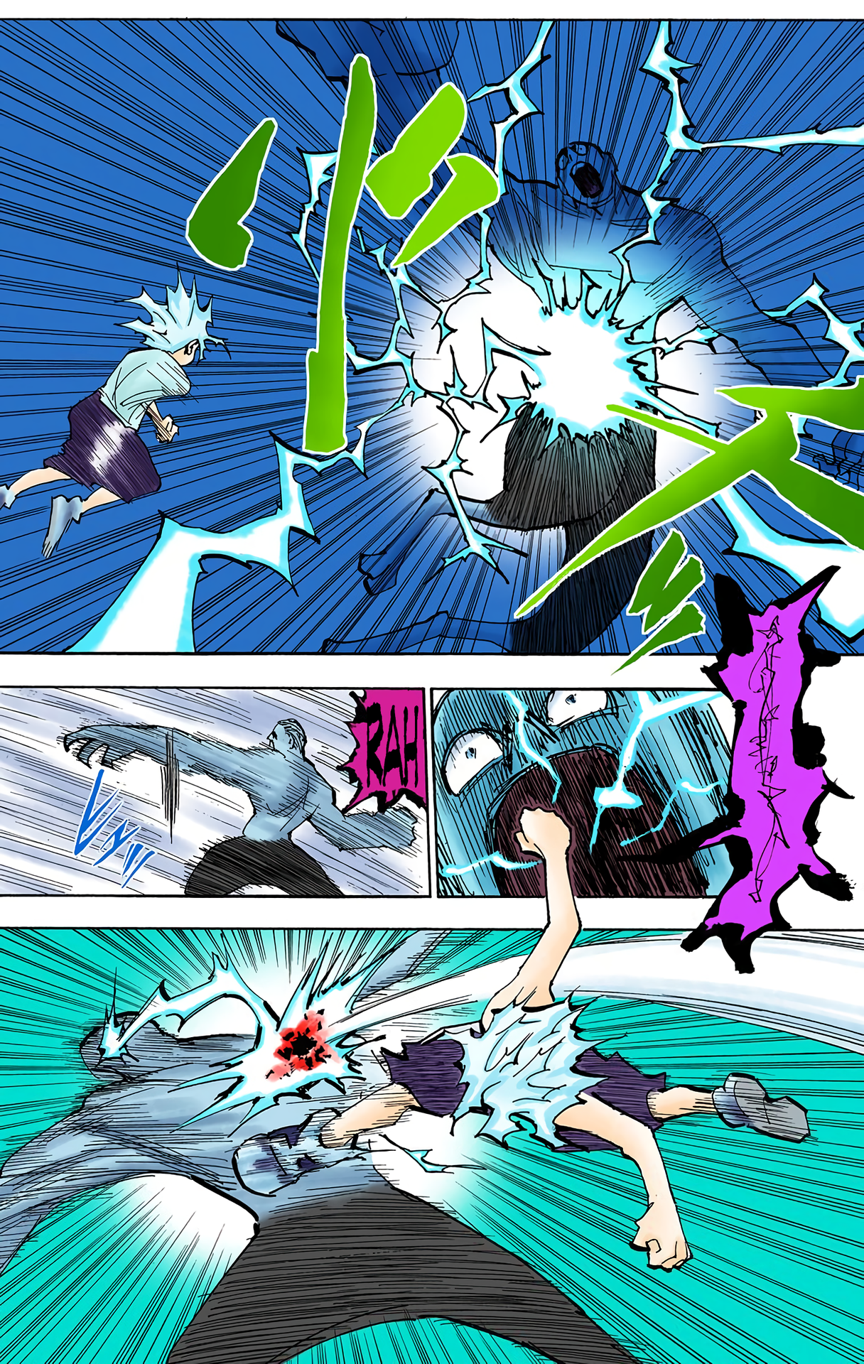 Halaman dari Hunter x Hunter (Official Colored) Chapter 281