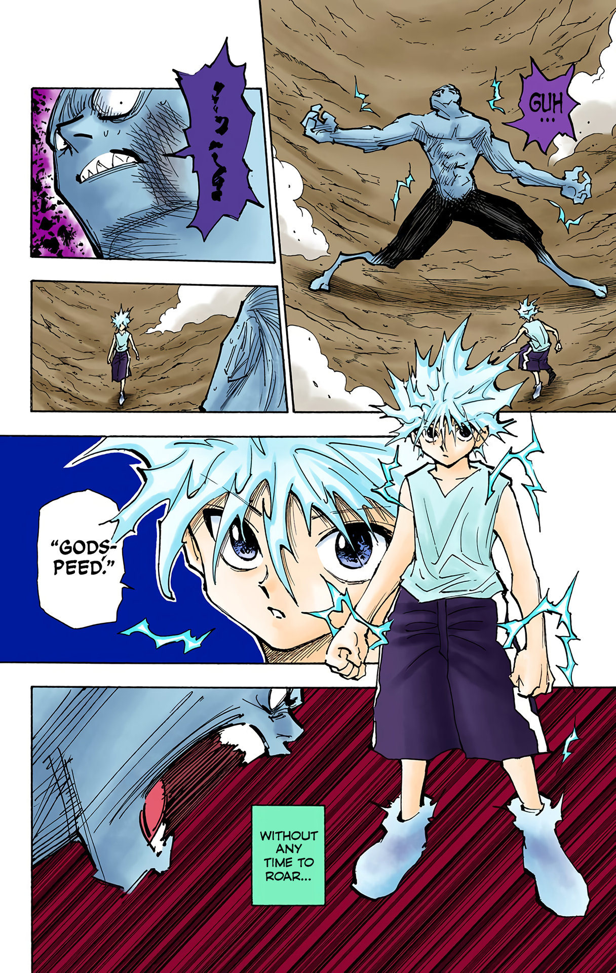 Halaman dari Hunter x Hunter (Official Colored) Chapter 281