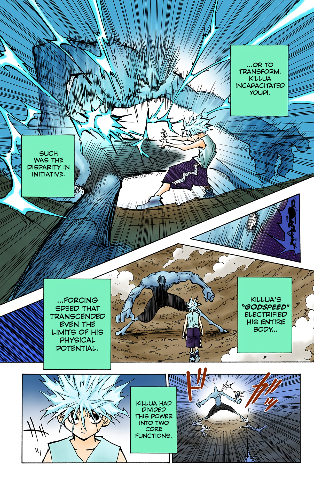 Halaman dari Hunter x Hunter (Official Colored) Chapter 281
