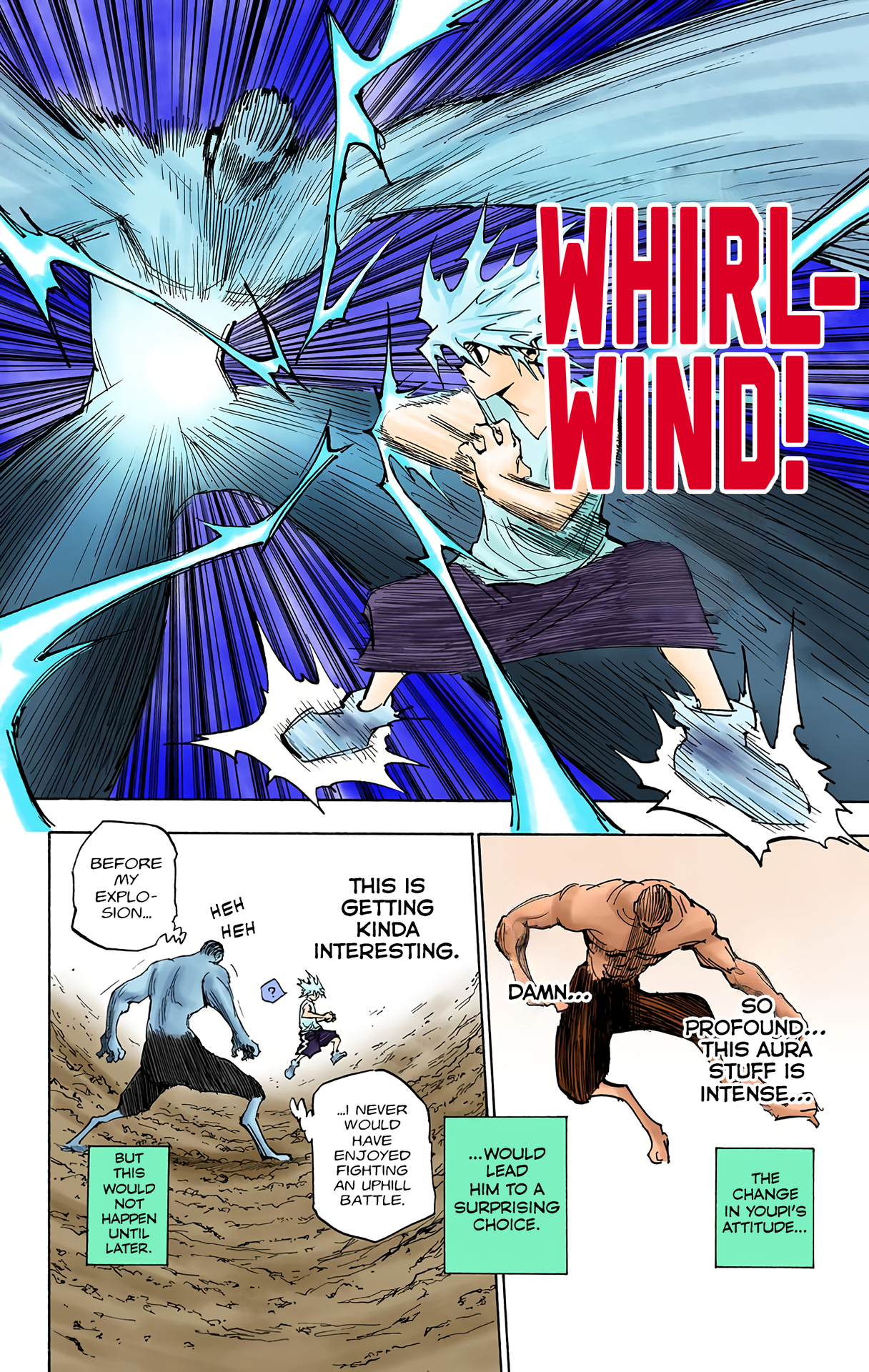 Halaman dari Hunter x Hunter (Official Colored) Chapter 281