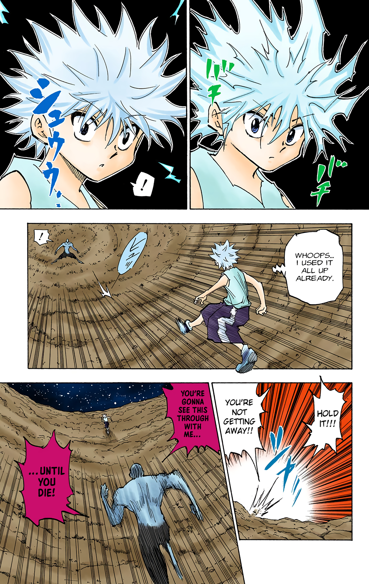 Halaman dari Hunter x Hunter (Official Colored) Chapter 281
