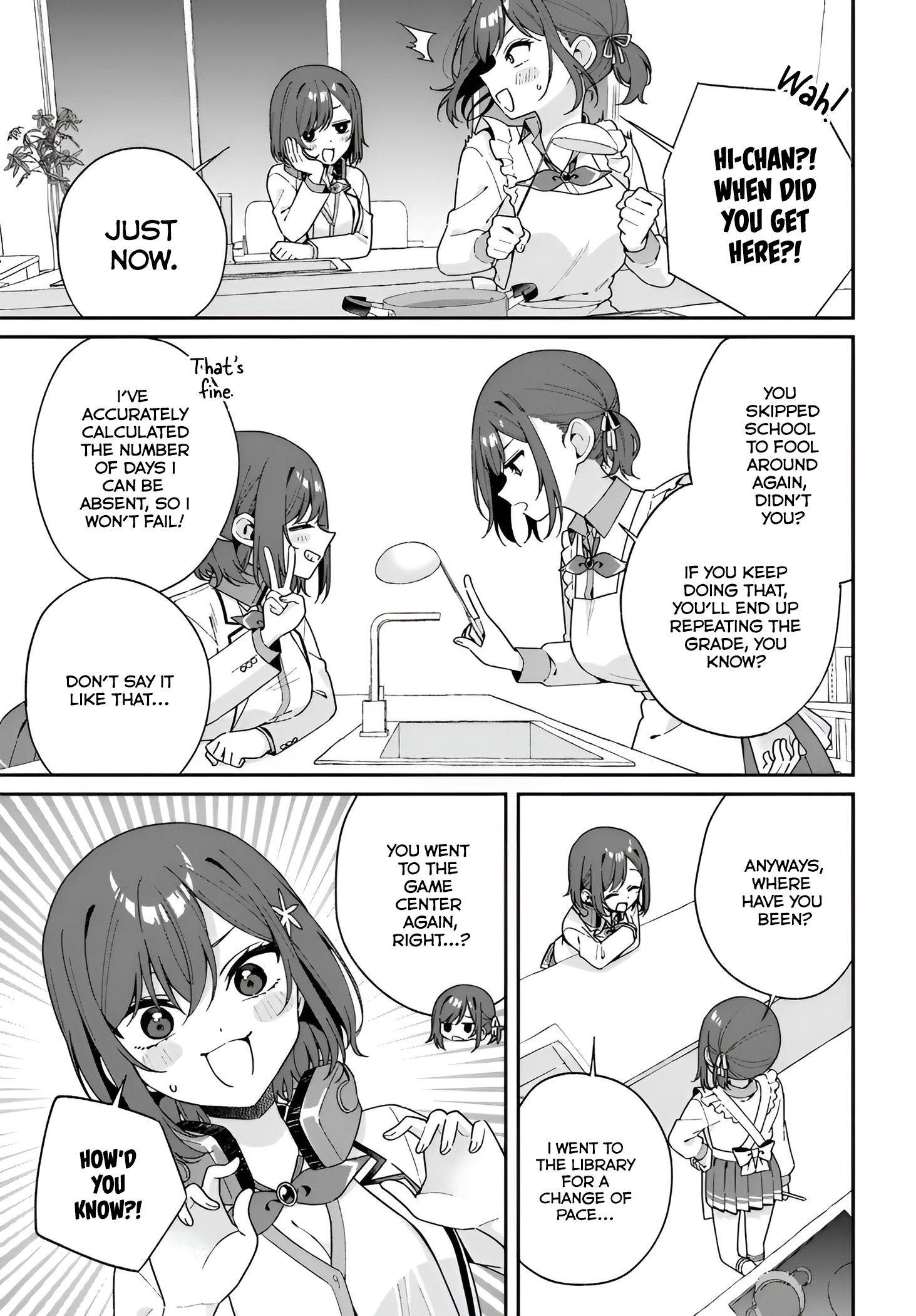 Chapter 1.5 – Twin Talk Episode 1: And Their Crushes are…? page