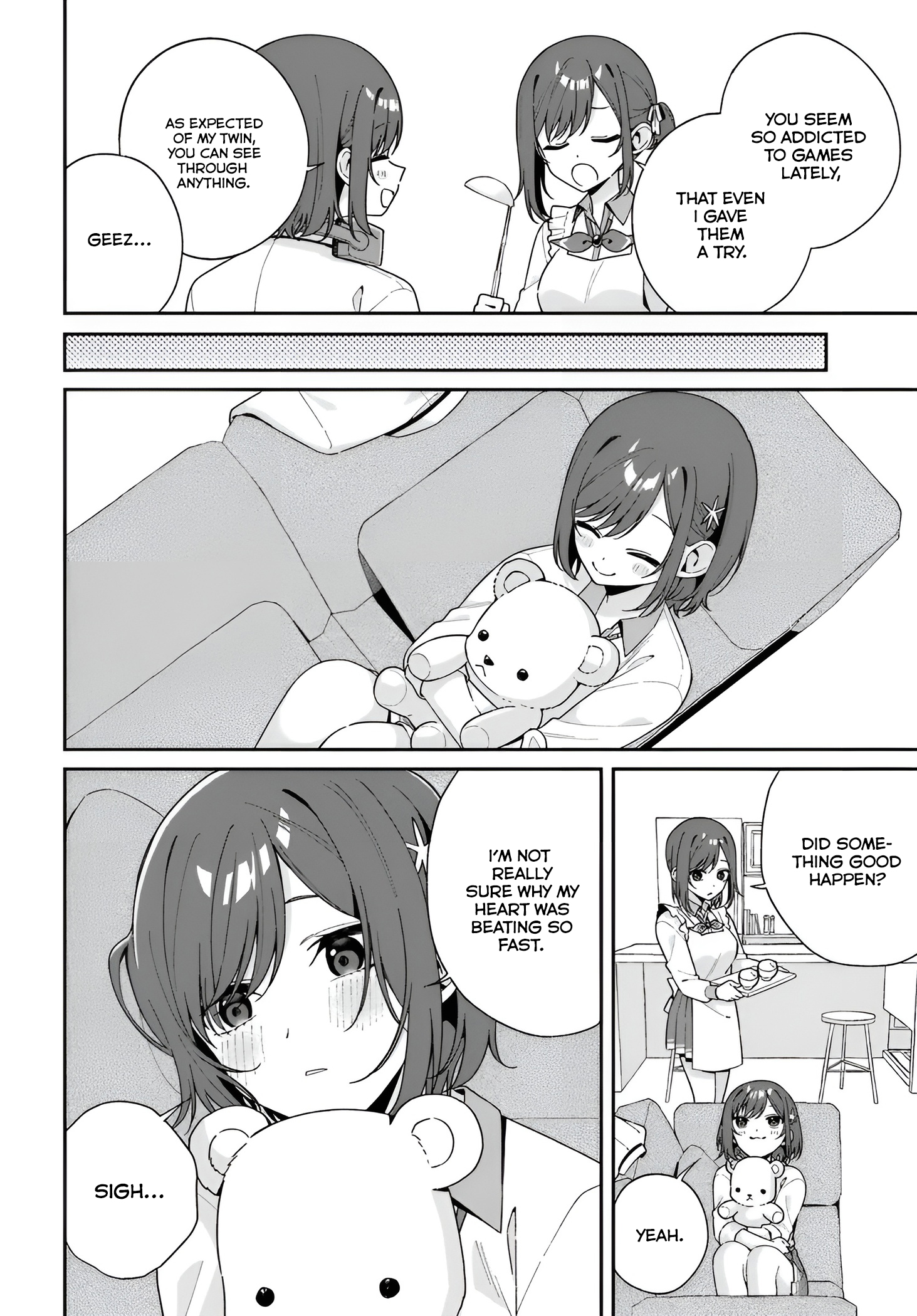 Chapter 1.5 – Twin Talk Episode 1: And Their Crushes are…? page