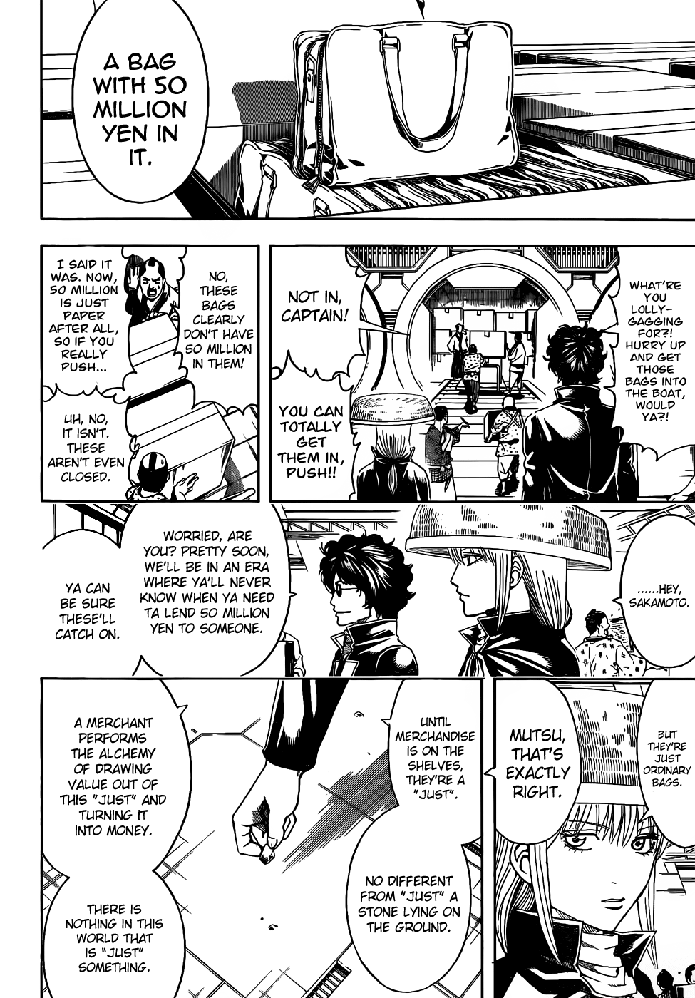 Halaman dari Gintama Chapter 477