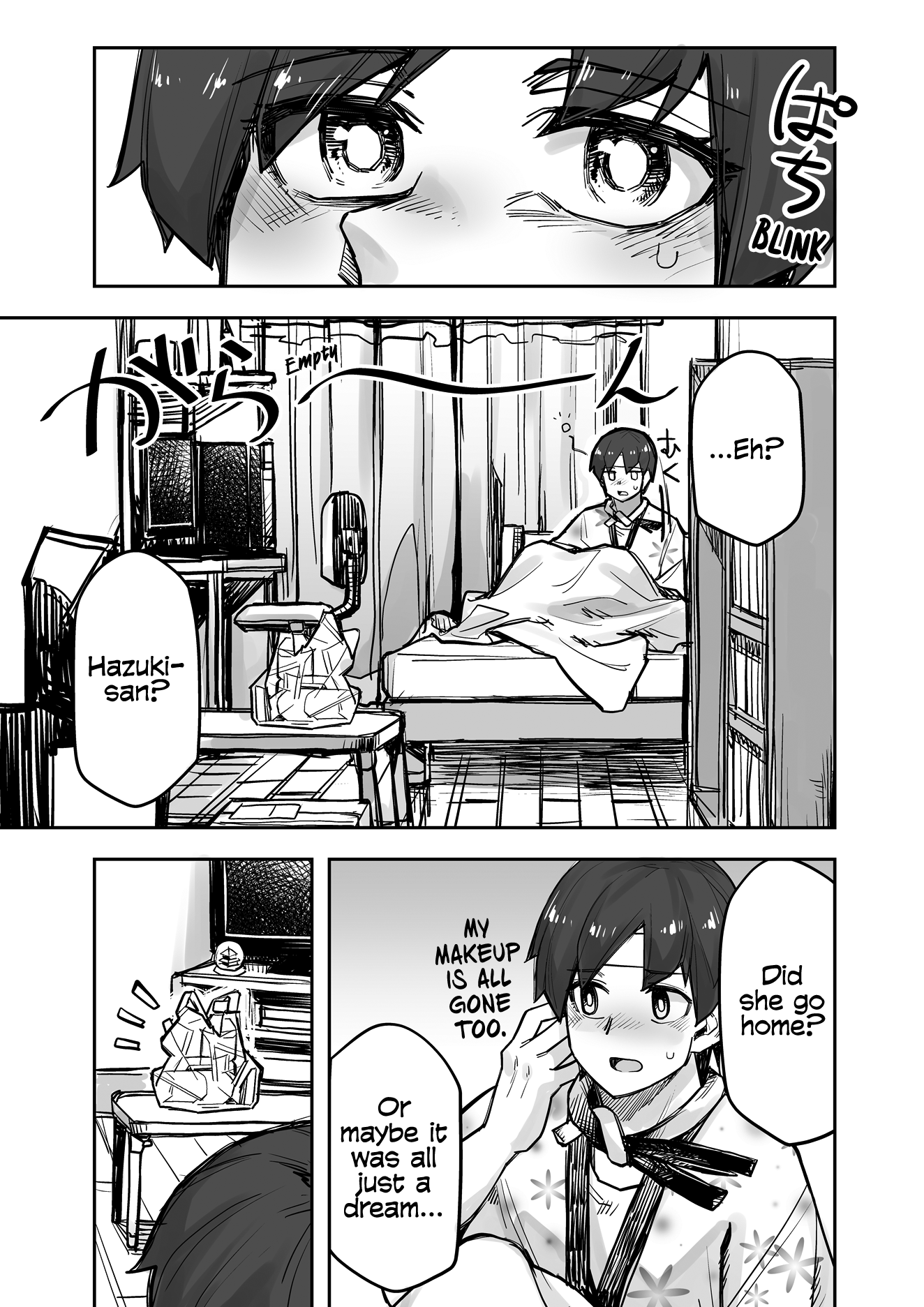 Halaman dari Ikemen Joshi to Josou Danshi Chapter 88