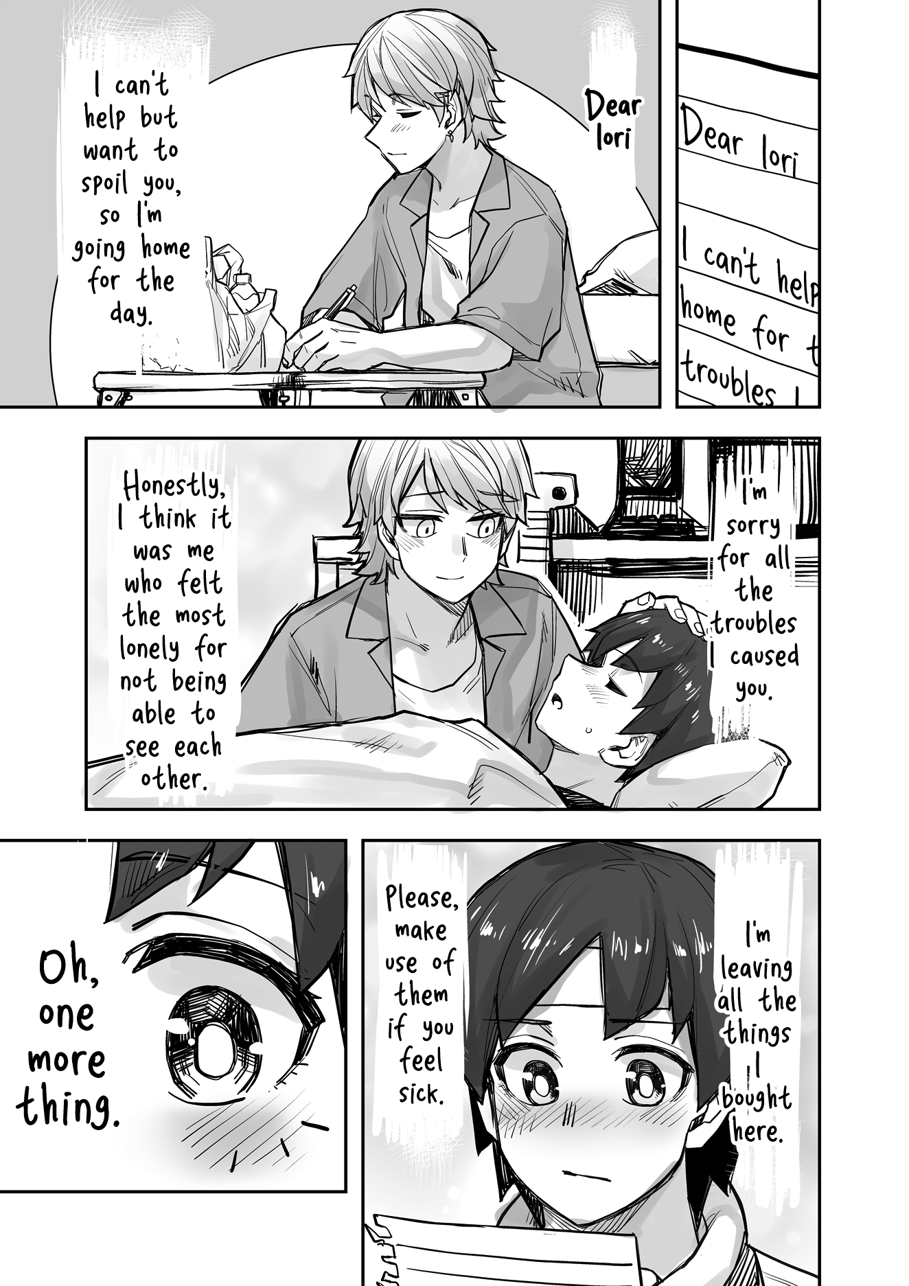 Halaman dari Ikemen Joshi to Josou Danshi Chapter 88