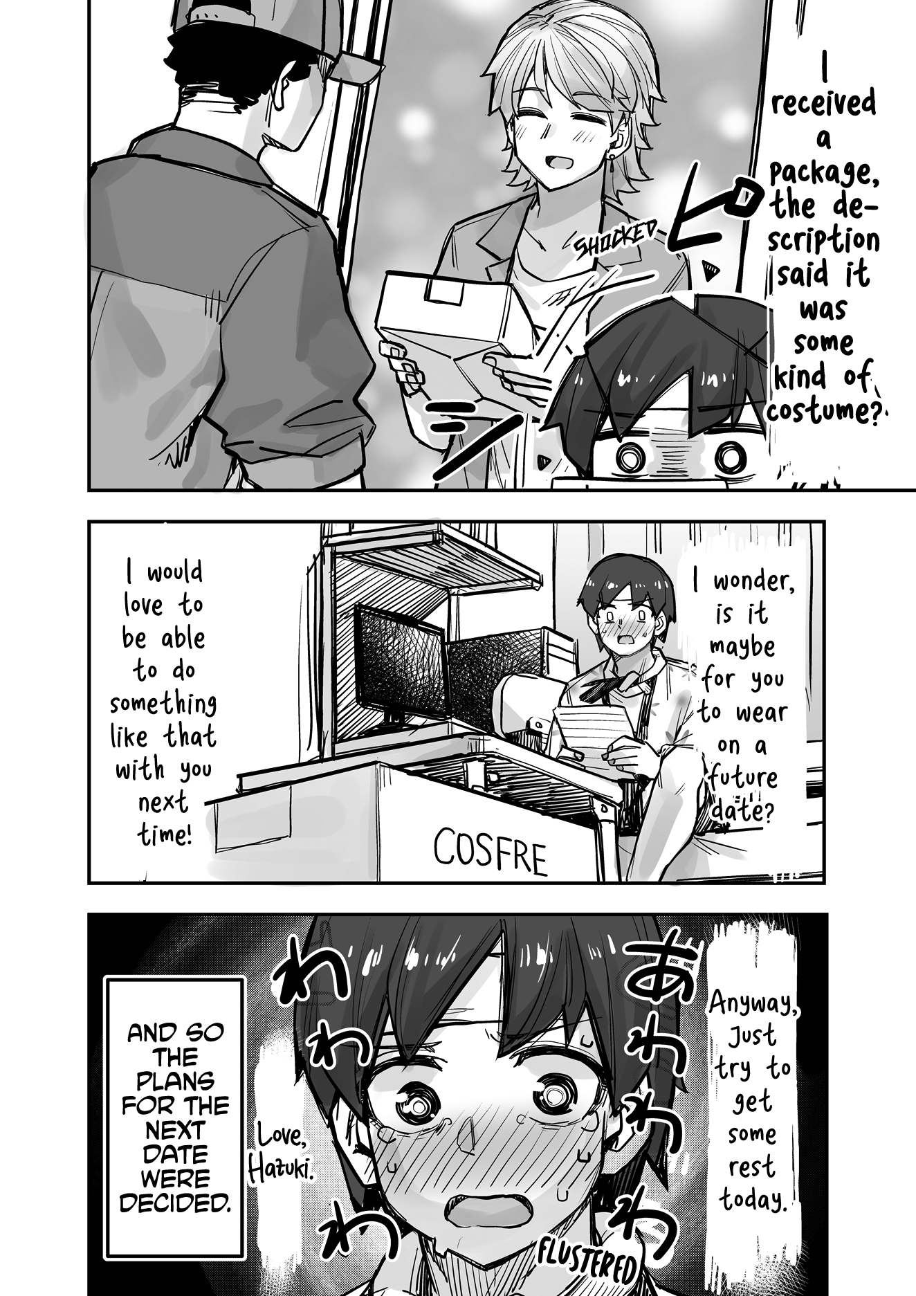 Halaman dari Ikemen Joshi to Josou Danshi Chapter 88